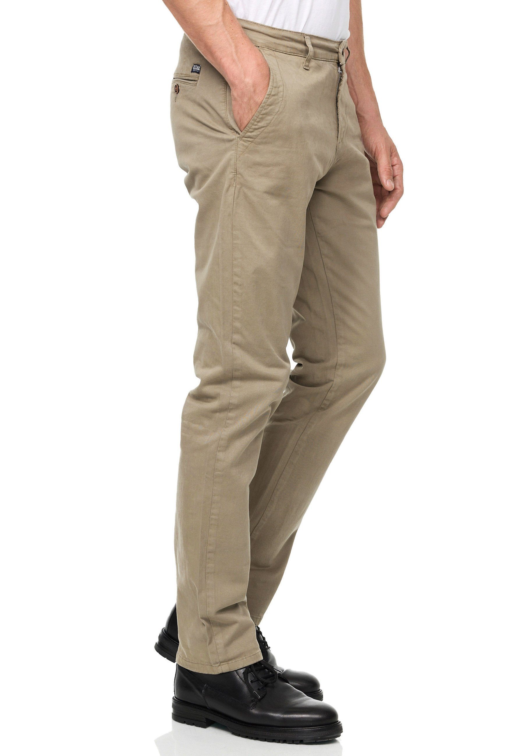 Rusty Neal Straight-Jeans SETO im bequemen Straight Fit-Schnitt khaki