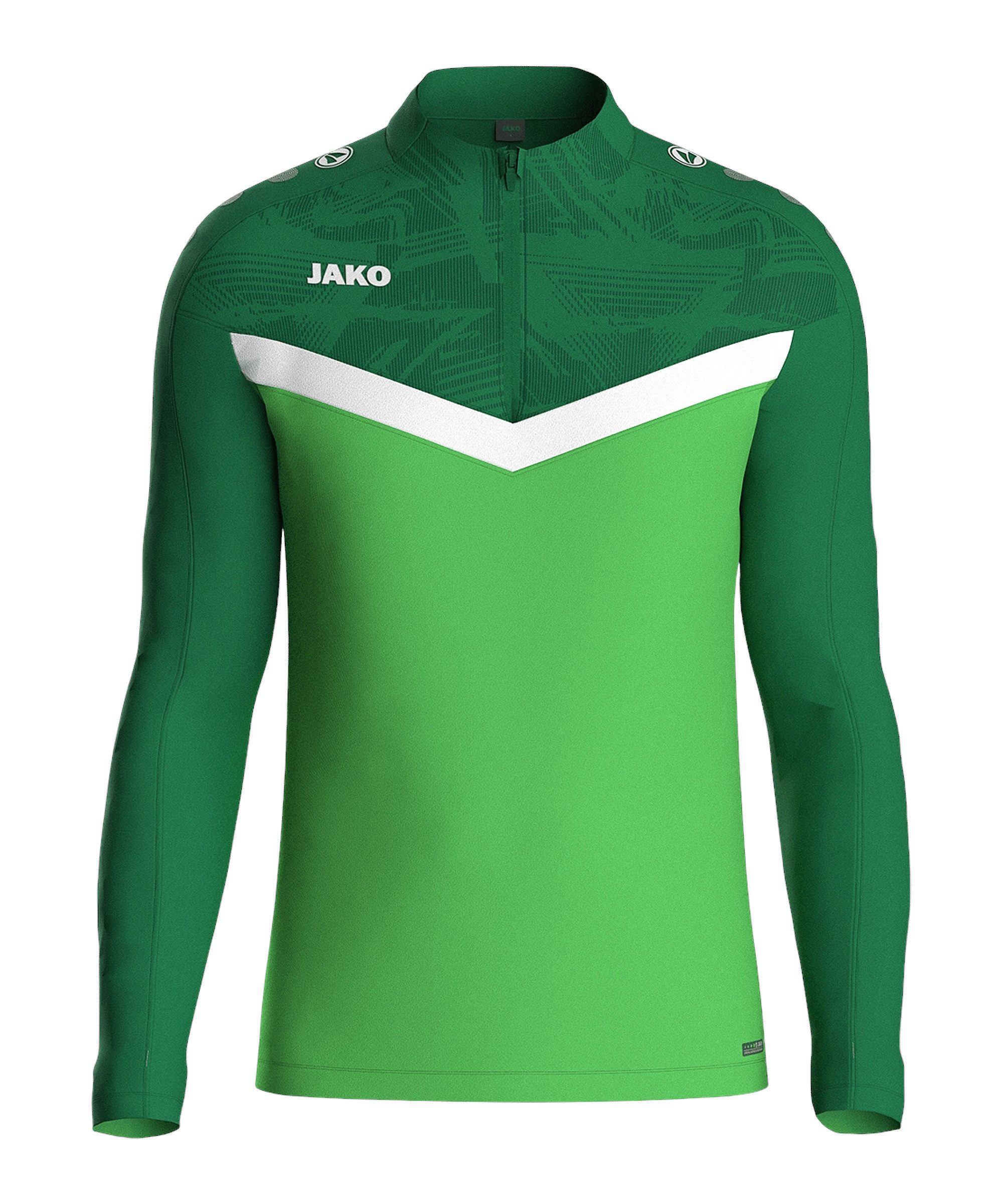 Sweatshirt JAKO Iconic HalfZip Sweatshirt Kids Langarm-Shirts