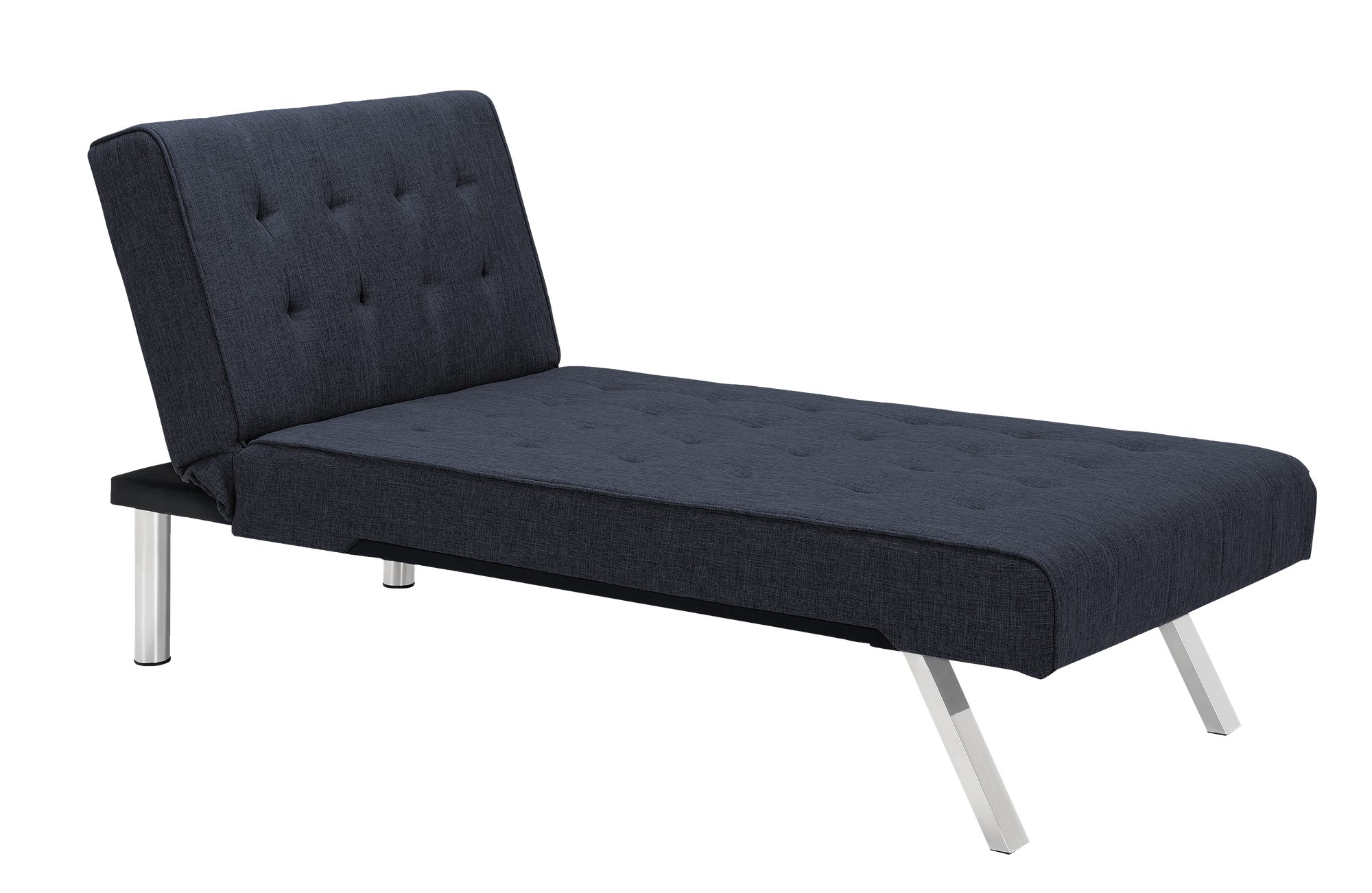 navy Relaxliege cm blau Länge gepolstert, 156 Lounge Emily, loft24 Sessel, Chaiselongue