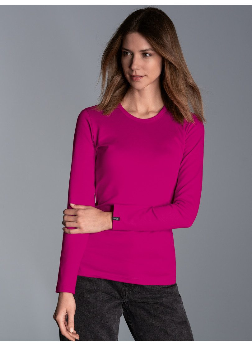 Trigema Longsleeve TRIGEMA Langarmshirt (1-tlg) – Bild 3 von 5