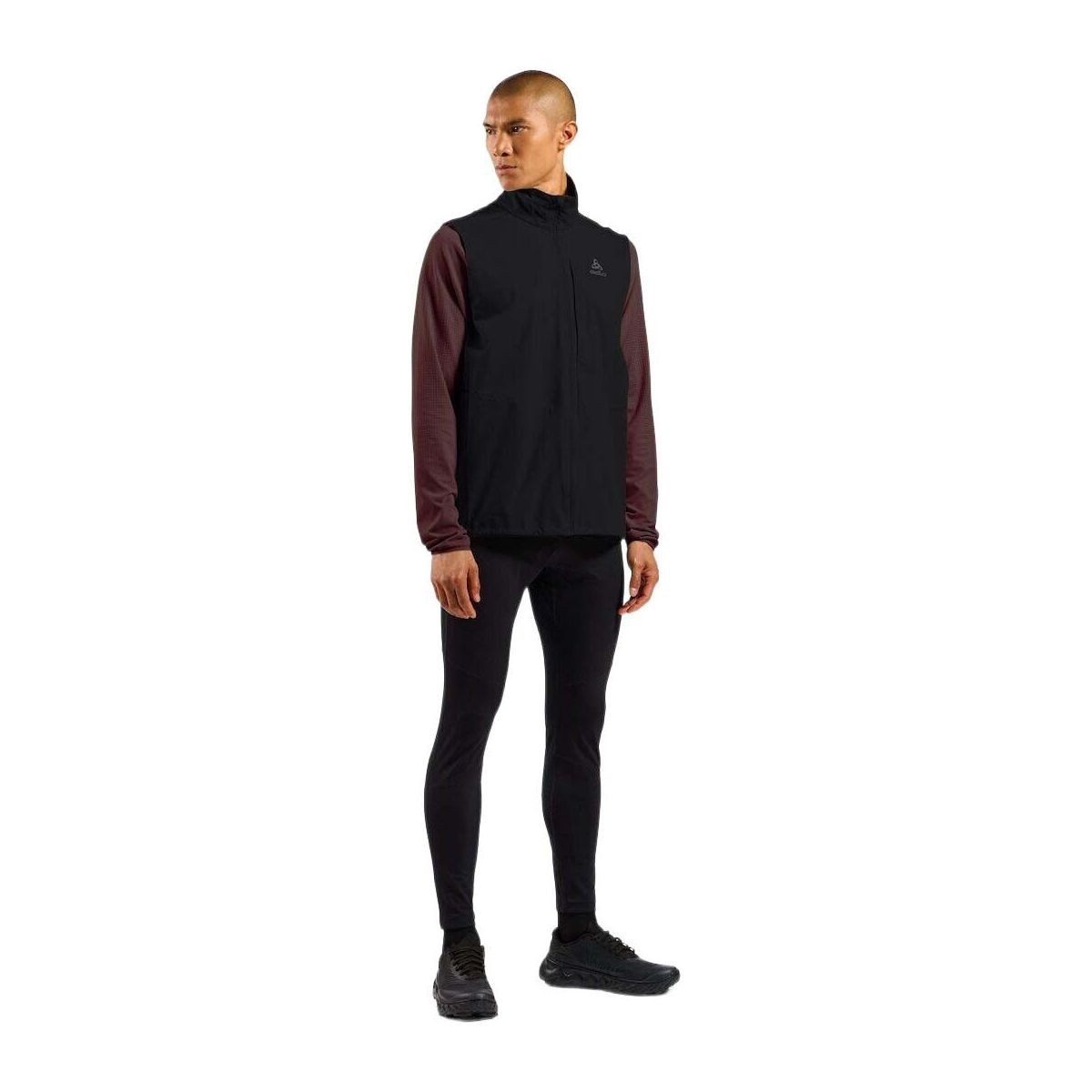 Odlo Funktionsweste Zeroweight Warm Leichte, winddichte Herrenjacke mit Belüftungszonen und