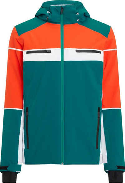 McKINLEY Skijacke Ivan M - Herren Ski-Jacke - Grün/Orange/Weiß