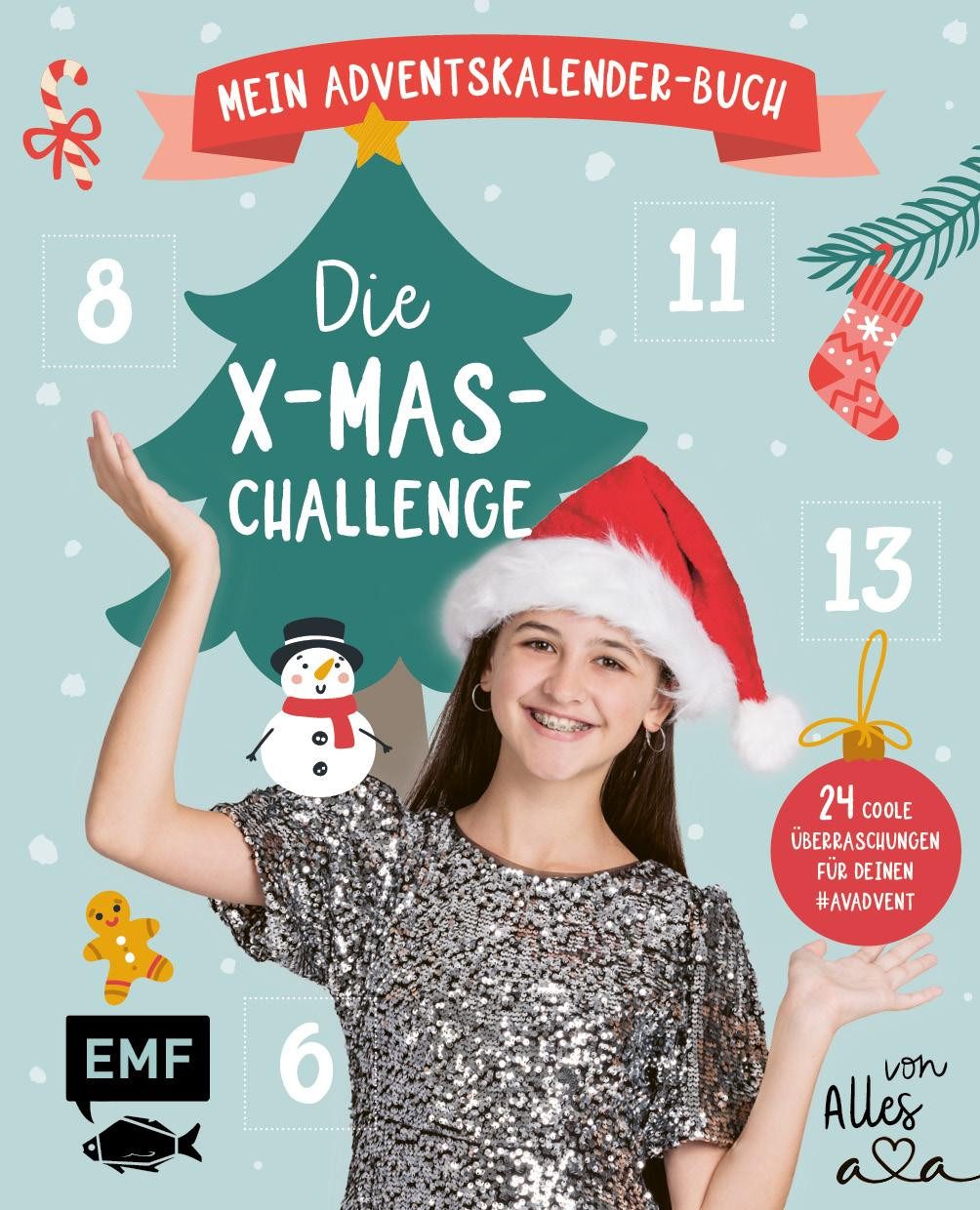 Adventskalender Mein Adventskalender-Buch: Die X-mas-Challenge von Alles Ava