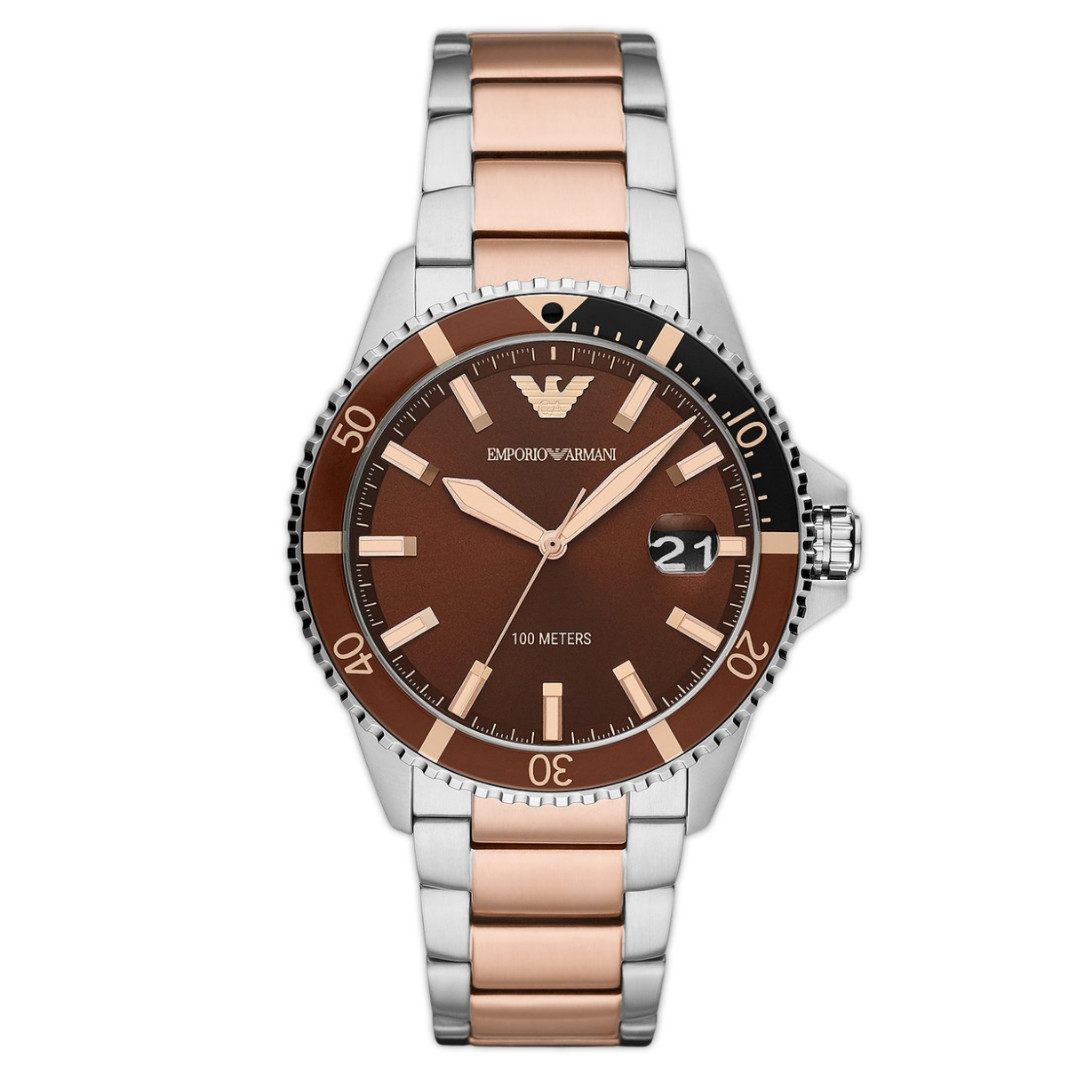 Quarzuhr Emporio Armani Chronograph AR11340