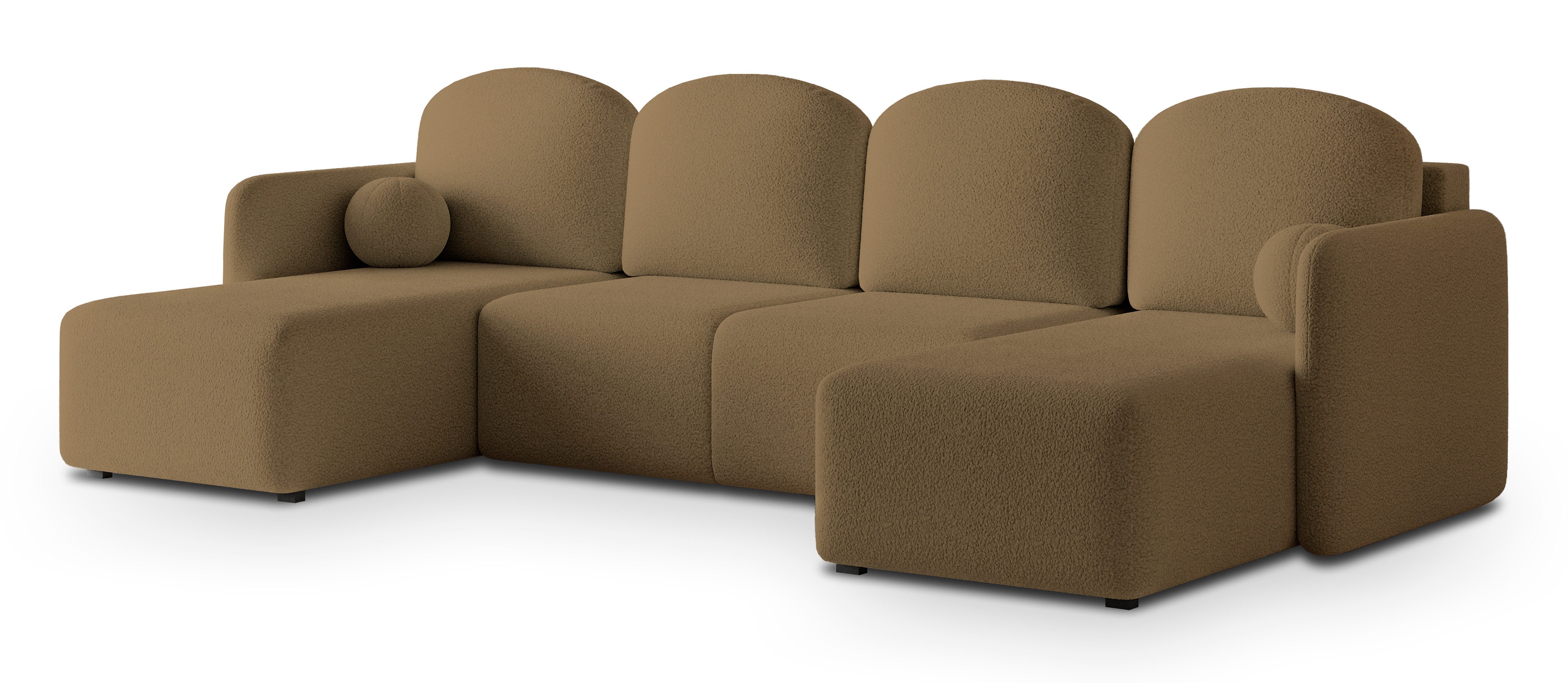 Masseno Ecksofa NUBERO mit Schlaffunktion U-Form, günstig online kaufen