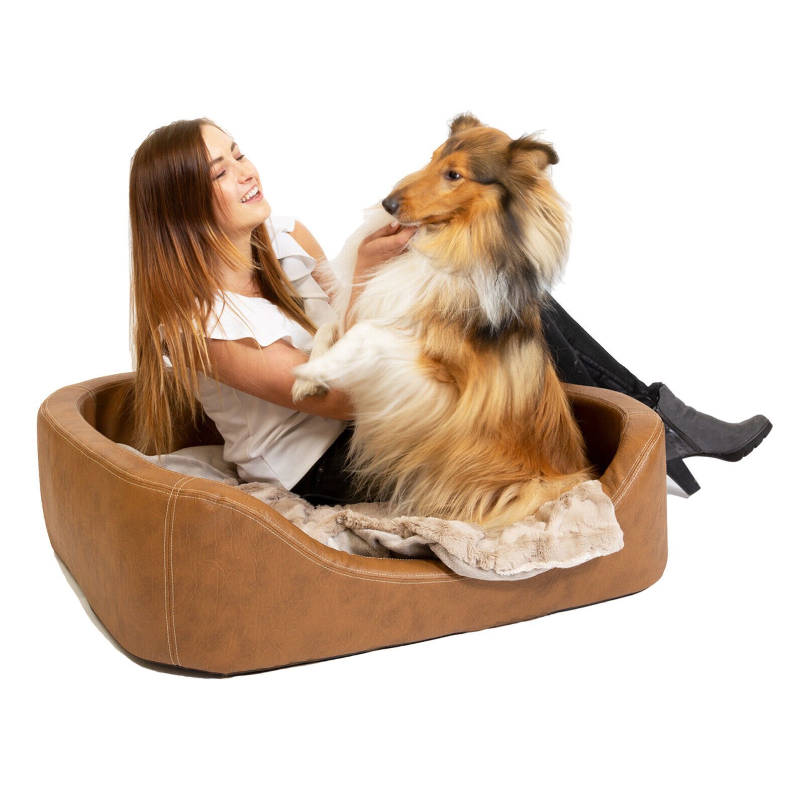CopcoPet Tierbett Hundebett Stella Antik Hell günstig online kaufen