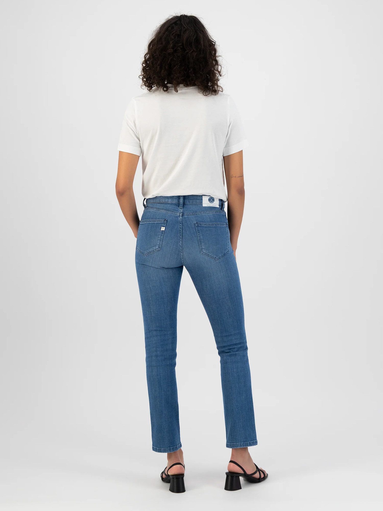 MUD Jeans Gerade Jeans Faye Straight