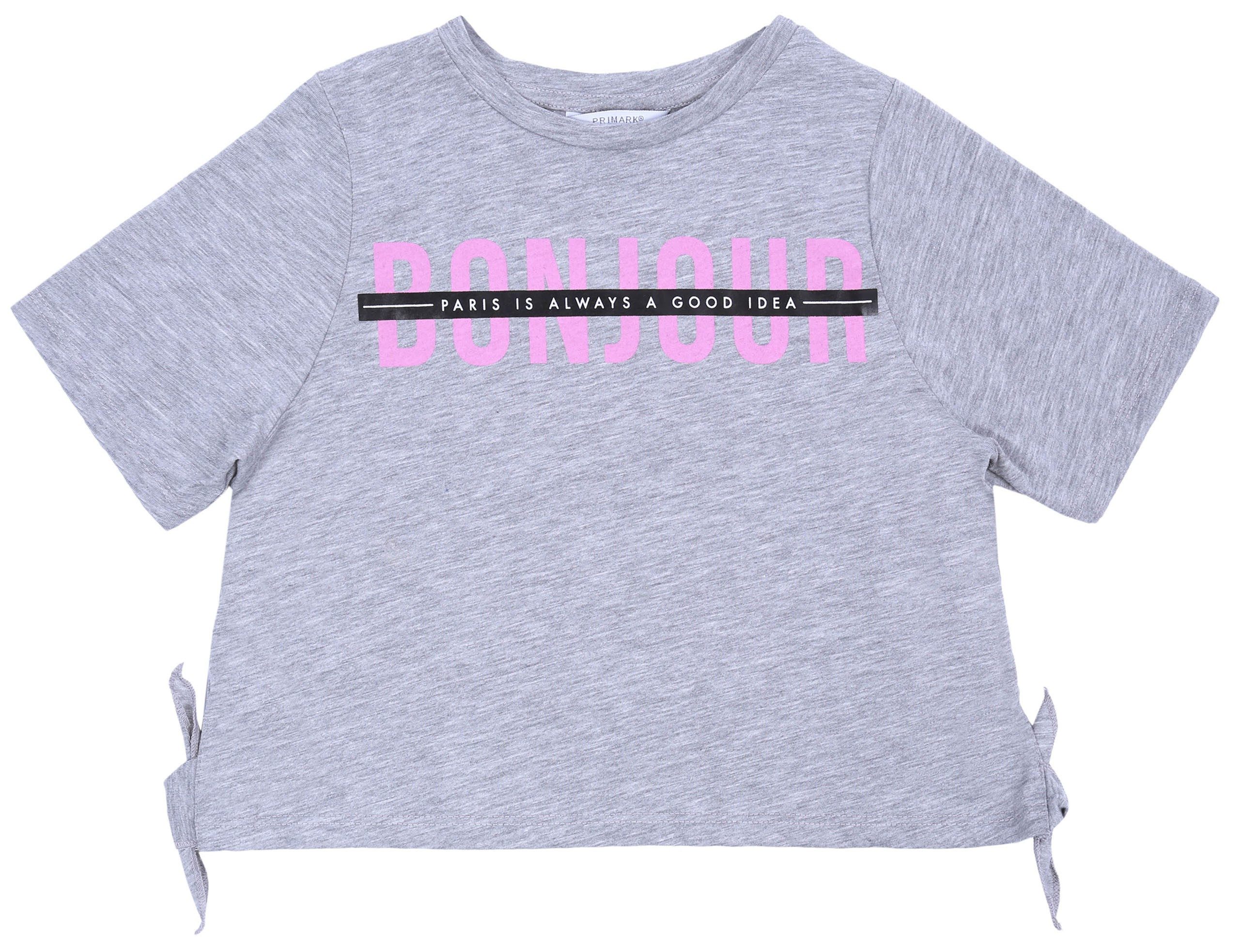 Sarcia.eu Blusentop Graue kurze Bluse 8-9 Jahre