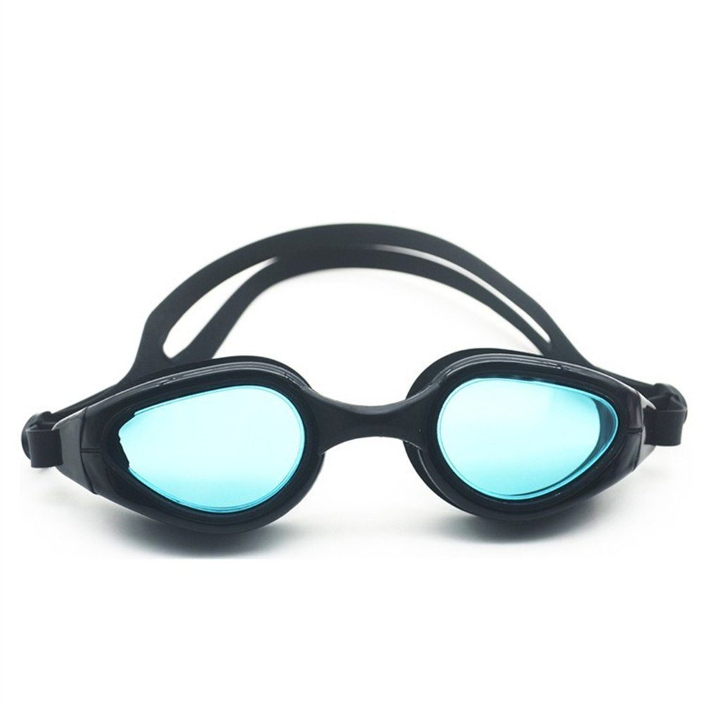 Rouemi Schwimmbrille Schwimmbrille für Erwachsene, Taucherbrille wasserdicht komfortabel Schwarz