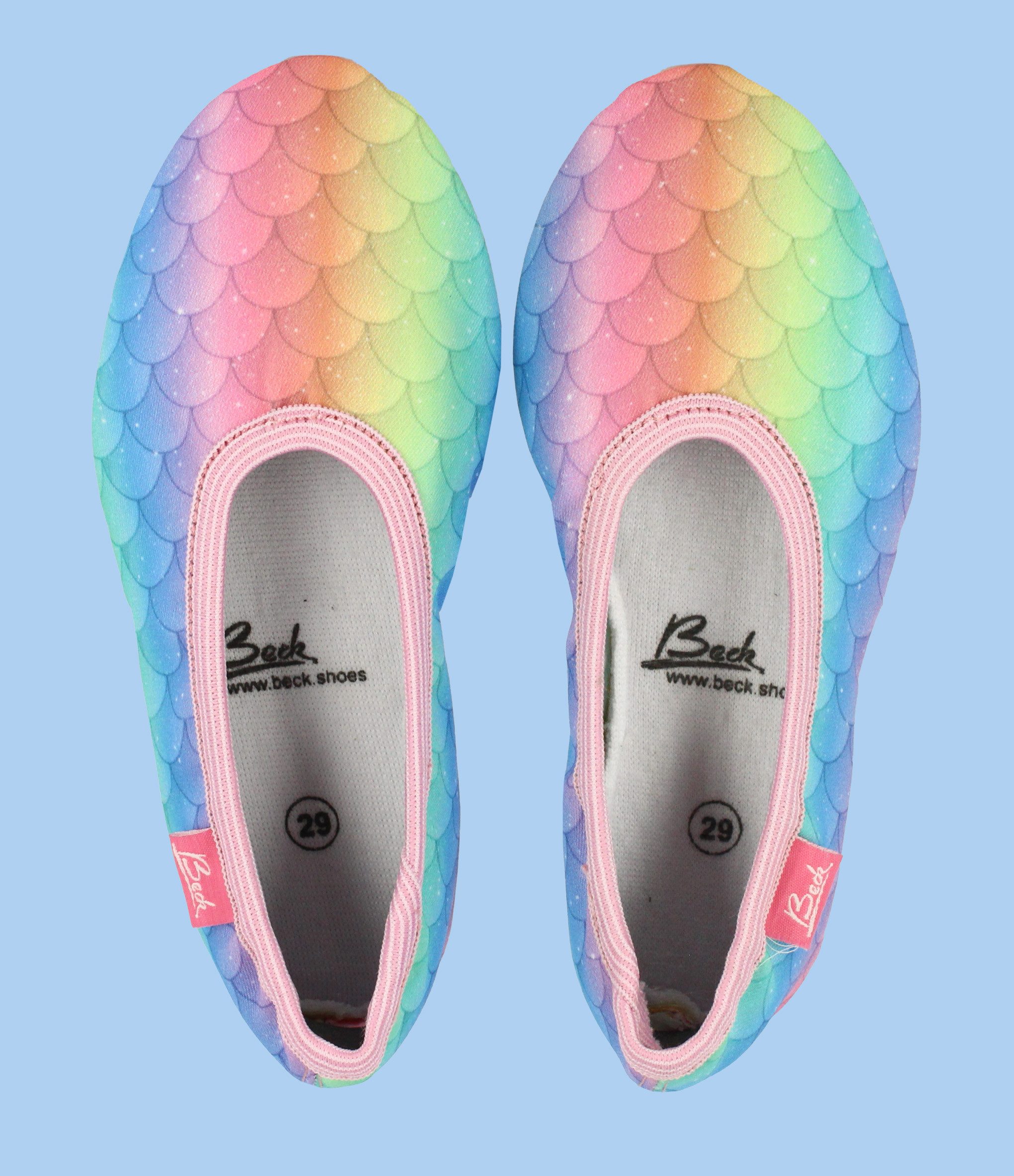 Beck Schläppchen Sunny Gymnastikschuh leicht gepolstere Innensohle