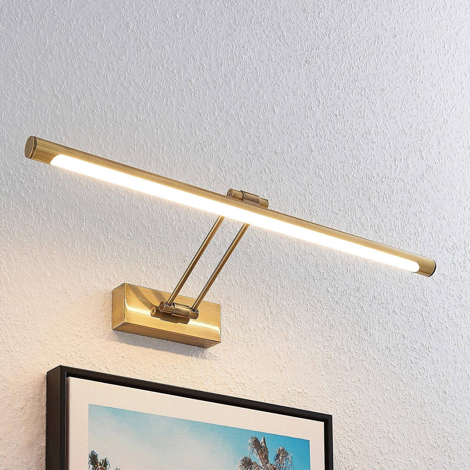 Lucande Bilderleuchte Dimitrij, LED 12 W gesamt, warmweiß
