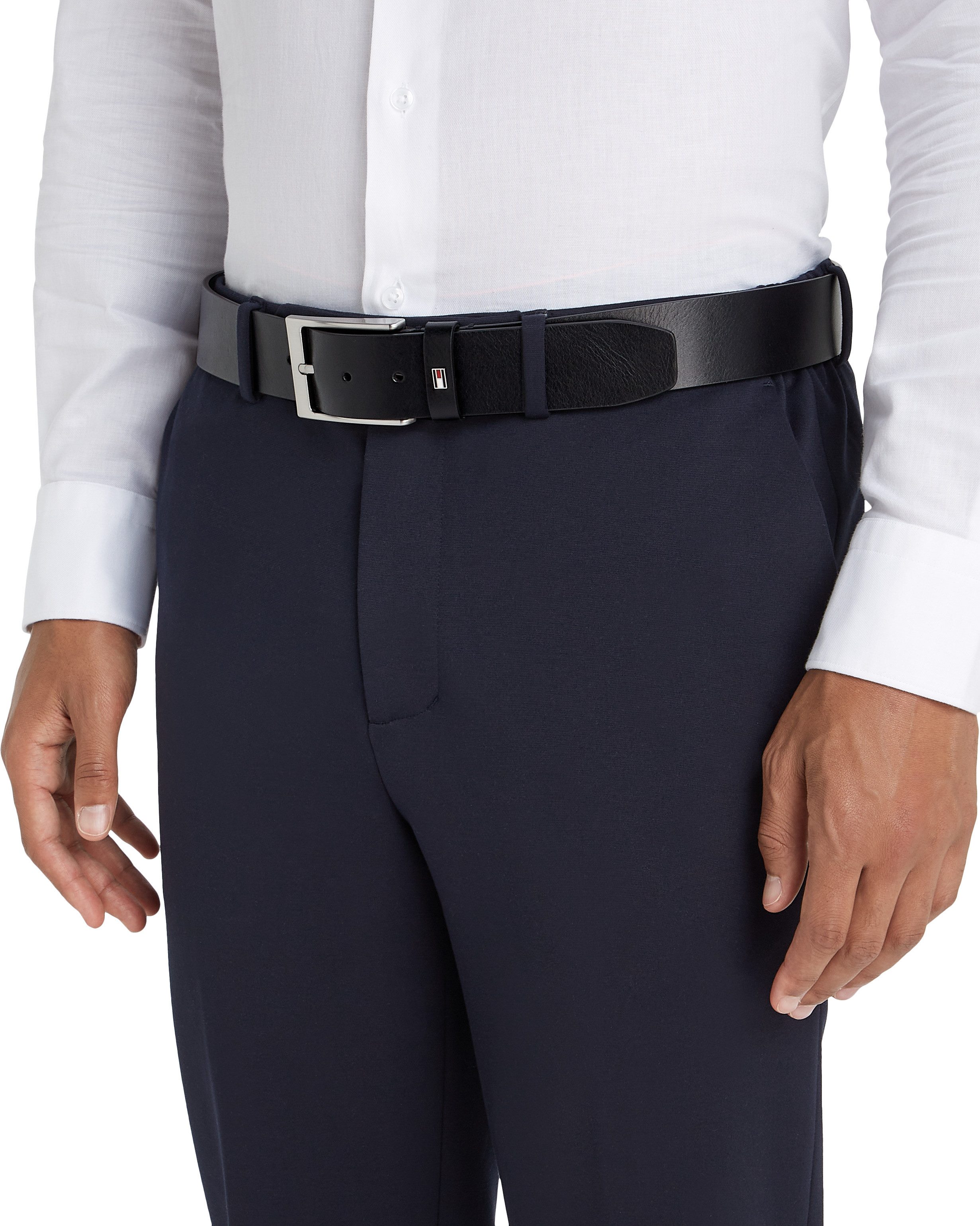 Tommy Hilfiger Ledergürtel LAYTON 4.0 Größenverstellbar günstig online kaufen