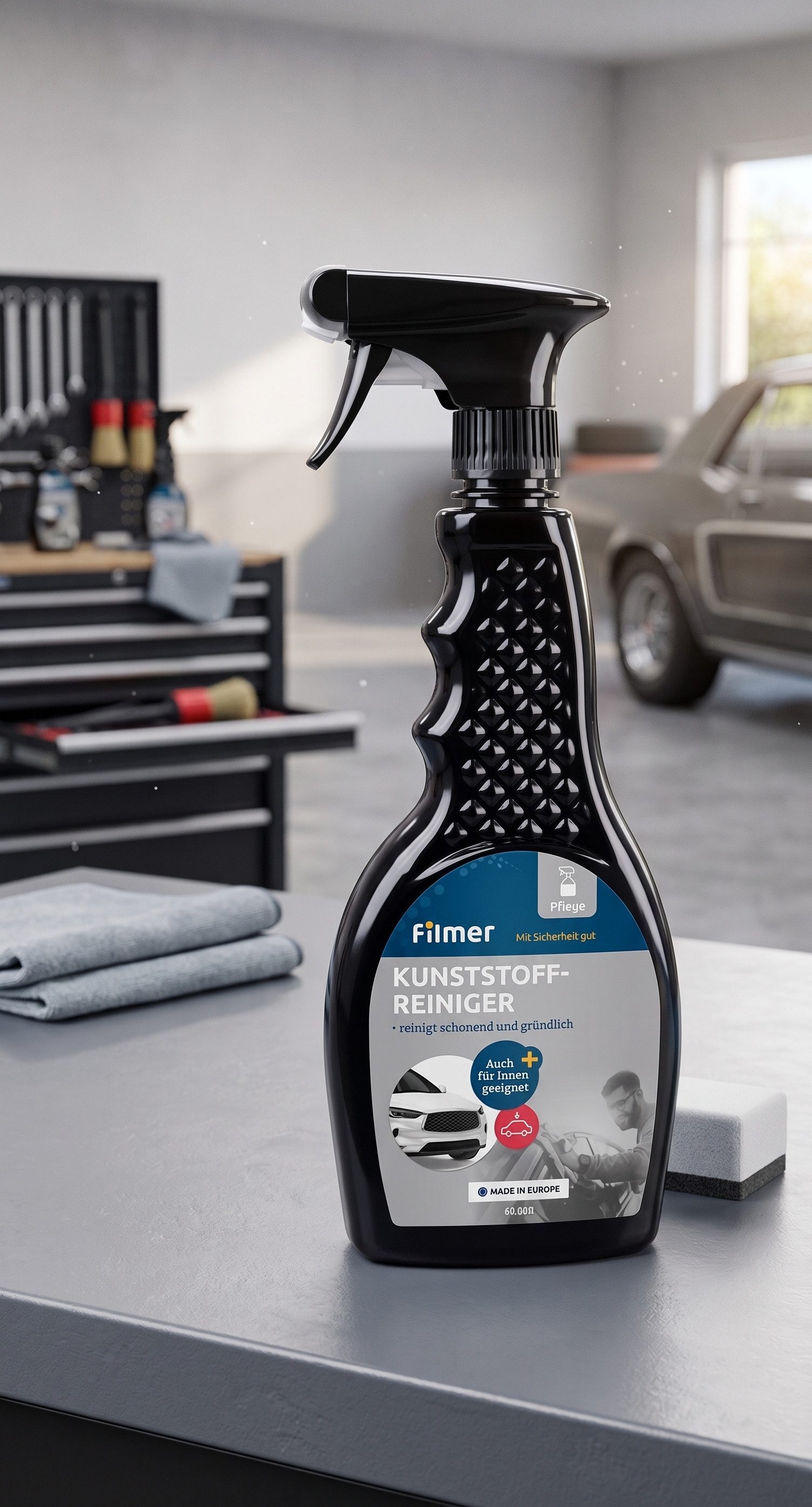 Diedrich Filmer GmbH Kunststoffreiniger Spray 650ml Kunststoffreiniger