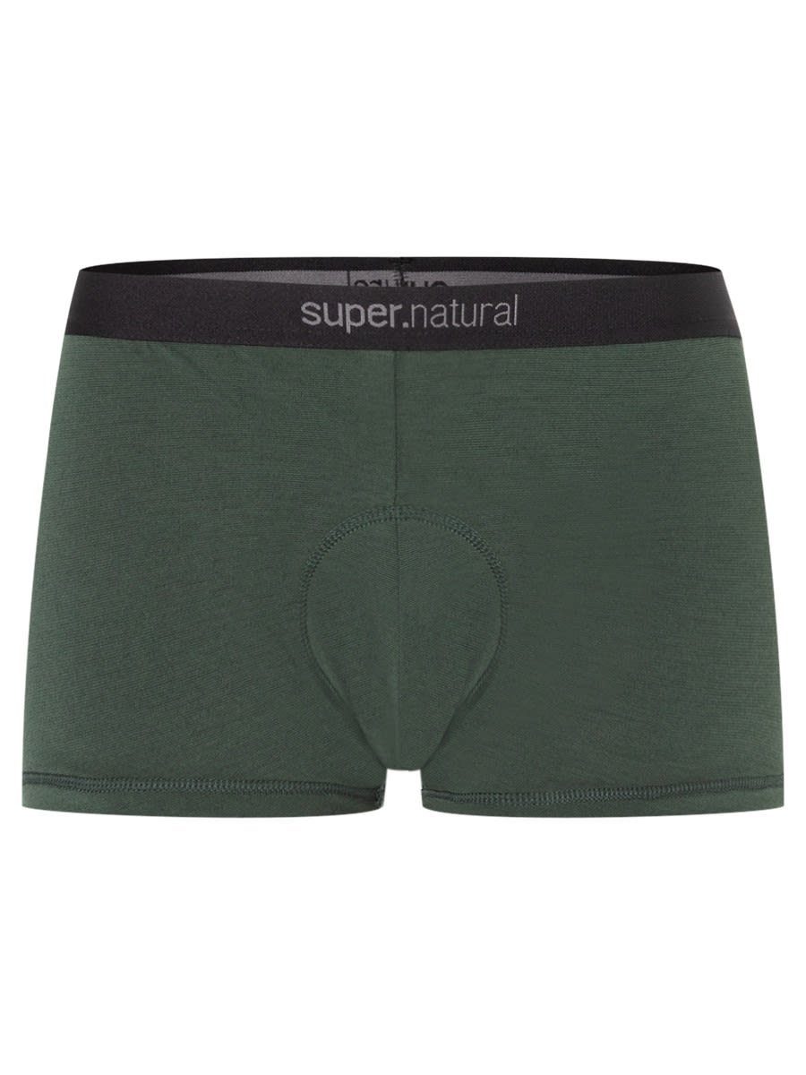 SUPER.NATURAL Lange Unterhose Super.natural W Unstoppable Green Damen Padded Kurze