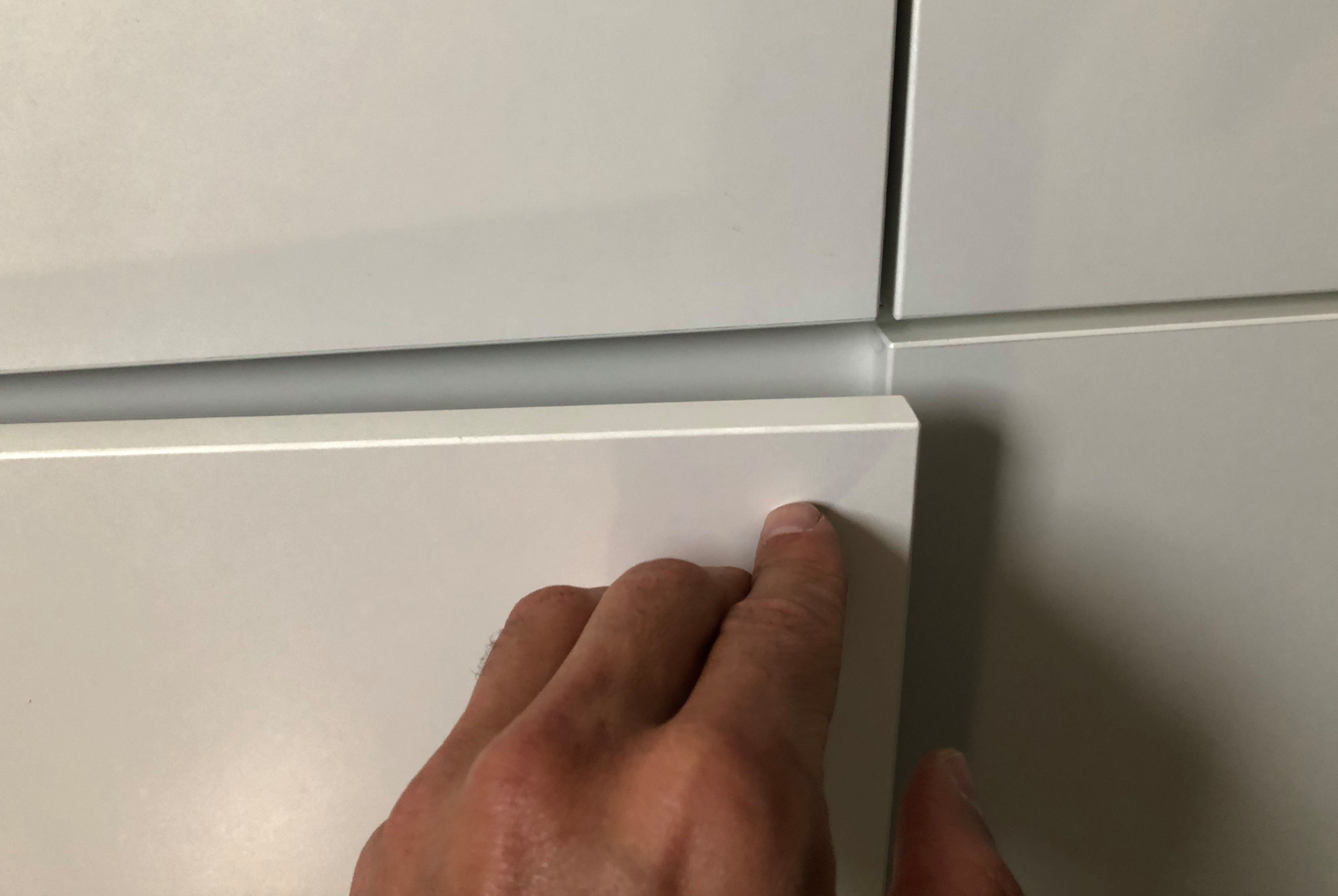 auch Schranktüren to open Küchenmöbel-Serie Push (IKEA) NELI Drucktüröffner - und für Schubladen (2 die St) passend für „METOD“ - Möbelbeschlag
