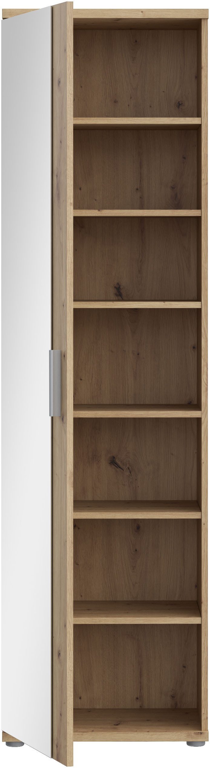 FORTE Schuhschrank Mehrzweckschrank, Stauraum, viele Einlegeböden – Bild 4 von 5