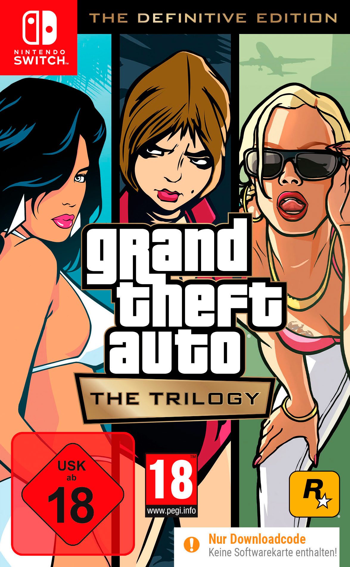 Grand Theft Auto: The Trilogy – The Definitive Edition Nintendo Switch