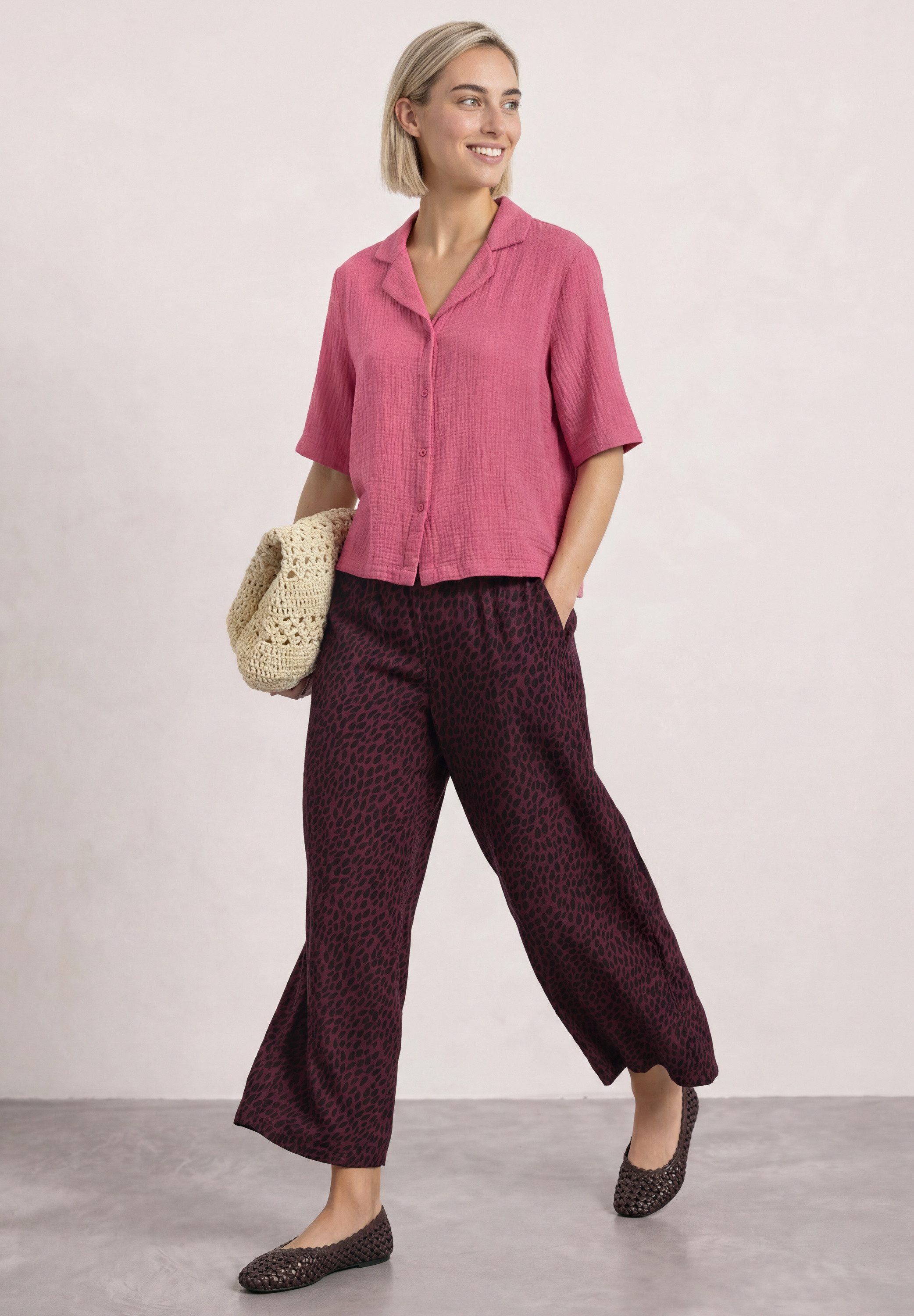 STREET ONE Stoffhose Middle Waist