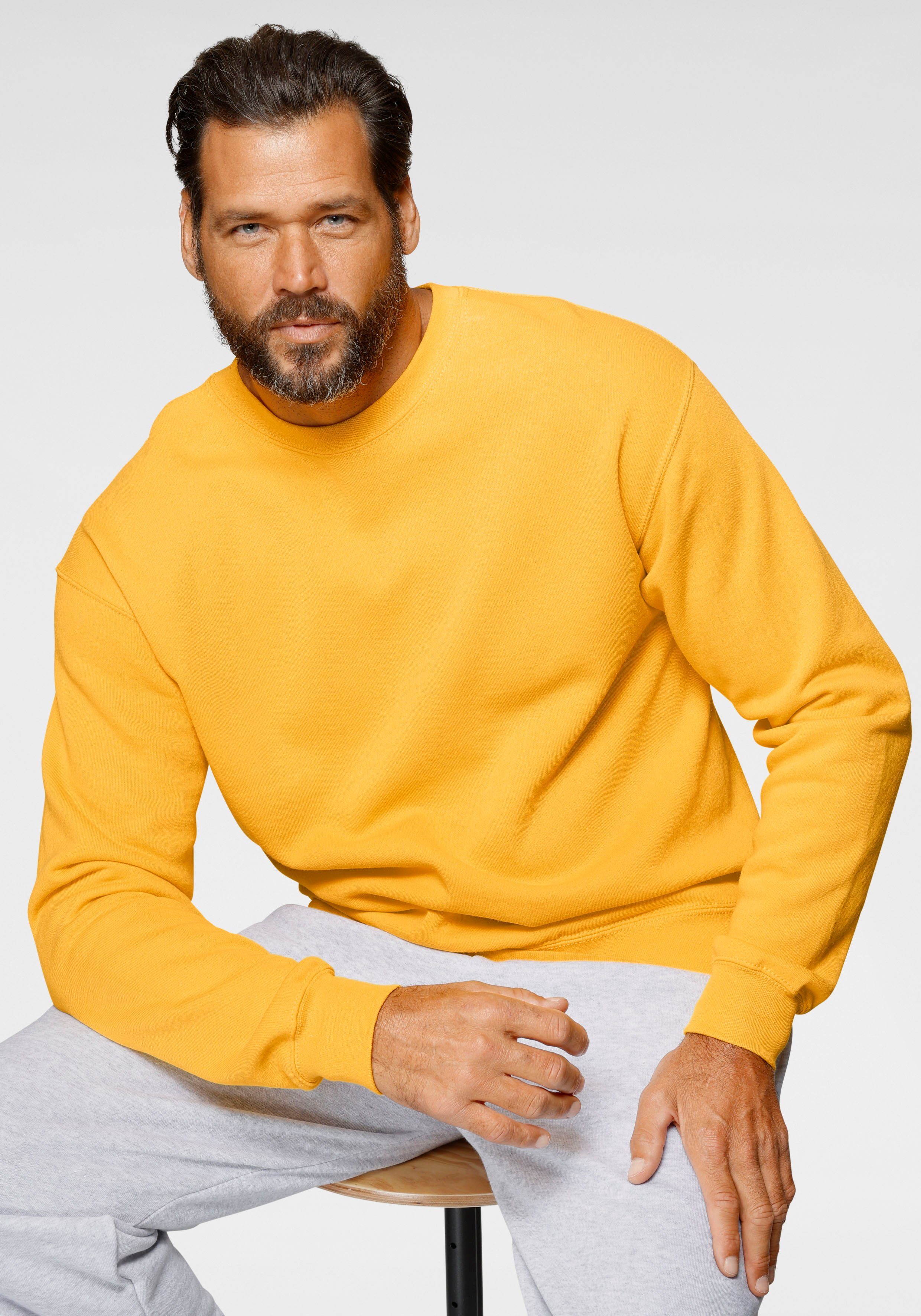 Sweatshirt in gelb online kaufen | OTTO