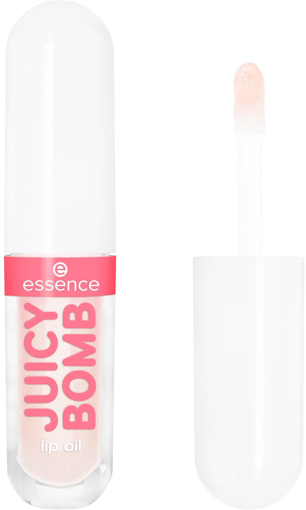 Essence Lippenpflege-Set JUICY BOMB lip oil set 01, 5-tlg., mit ultra-shiny-Finish