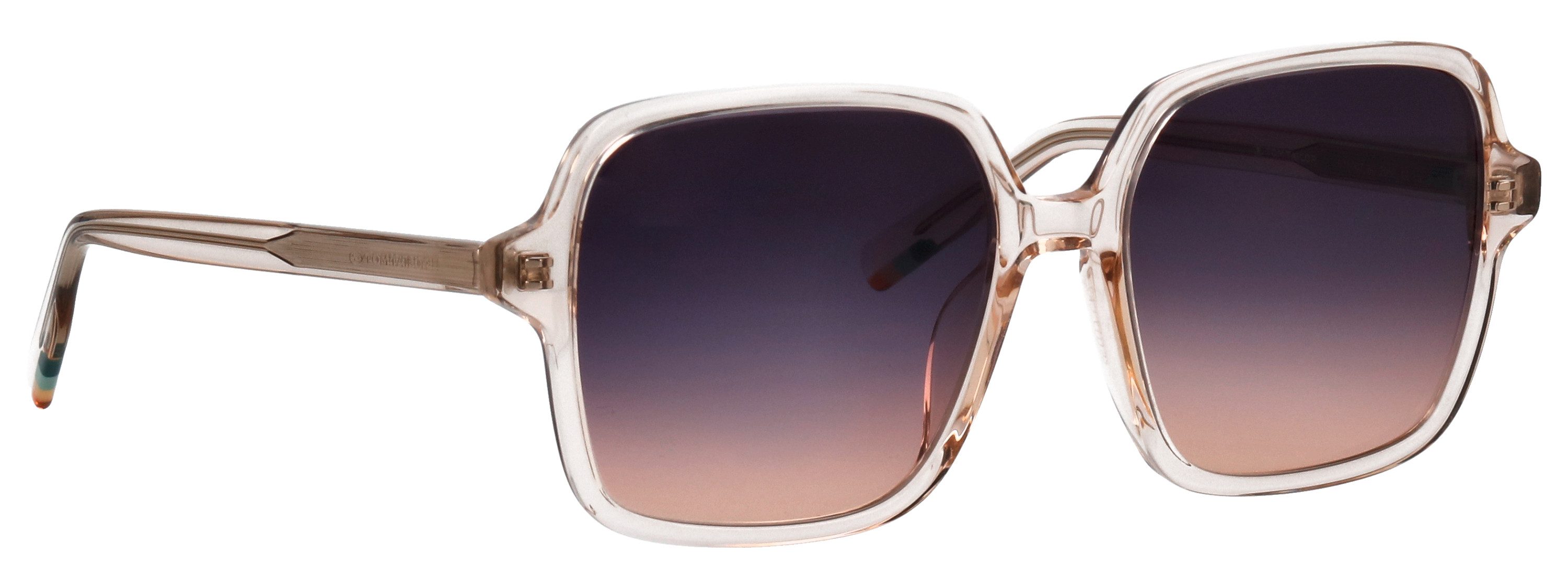 TOM TAILOR Sonnenbrille Modell 676007 Form Feminin, Logoschriftzug auf Bügel, Kunststofffassung