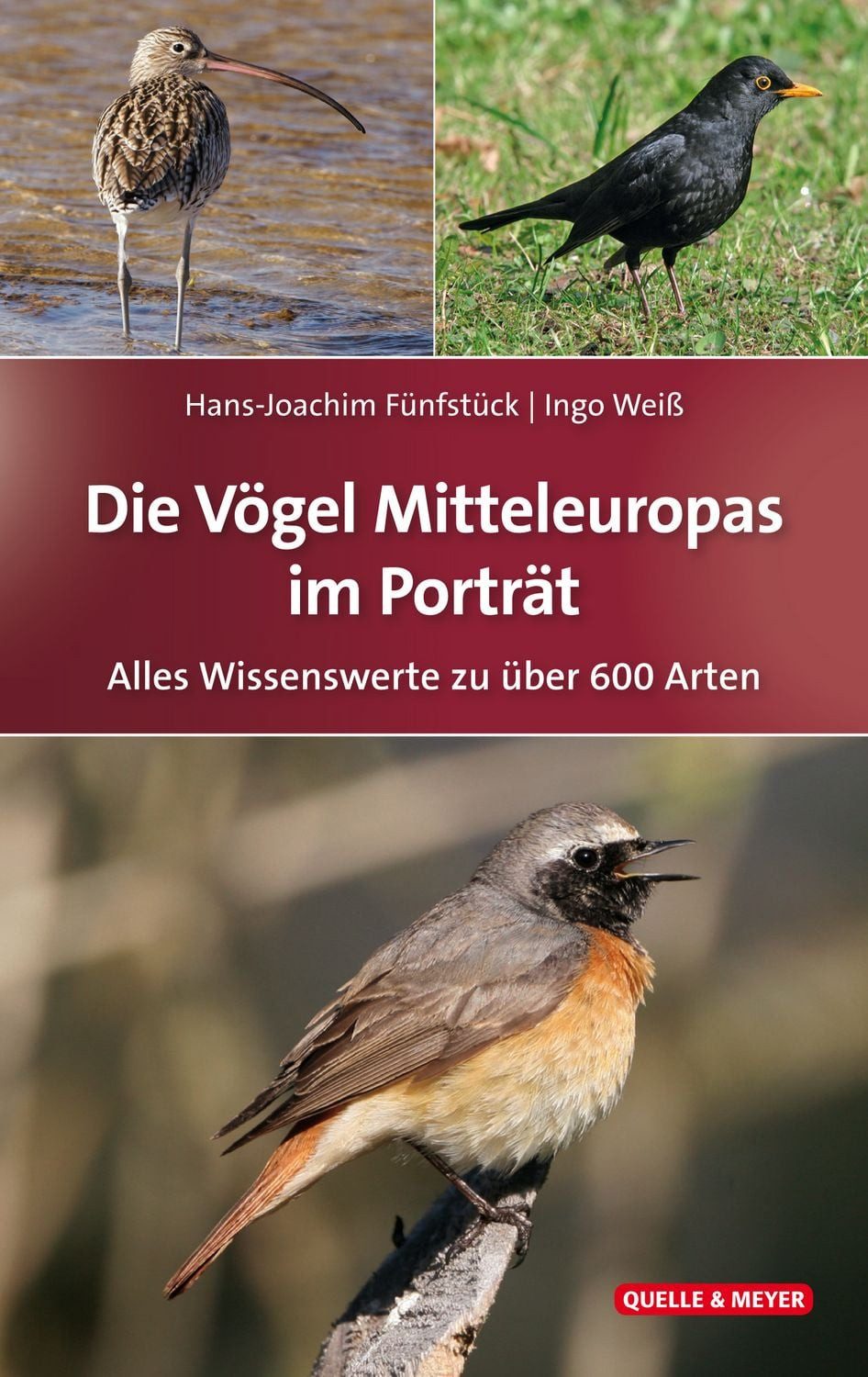 Die Vögel Mitteleuropas im Porträt / Hans-Joachim Fünfstück, Ingo Weiss
