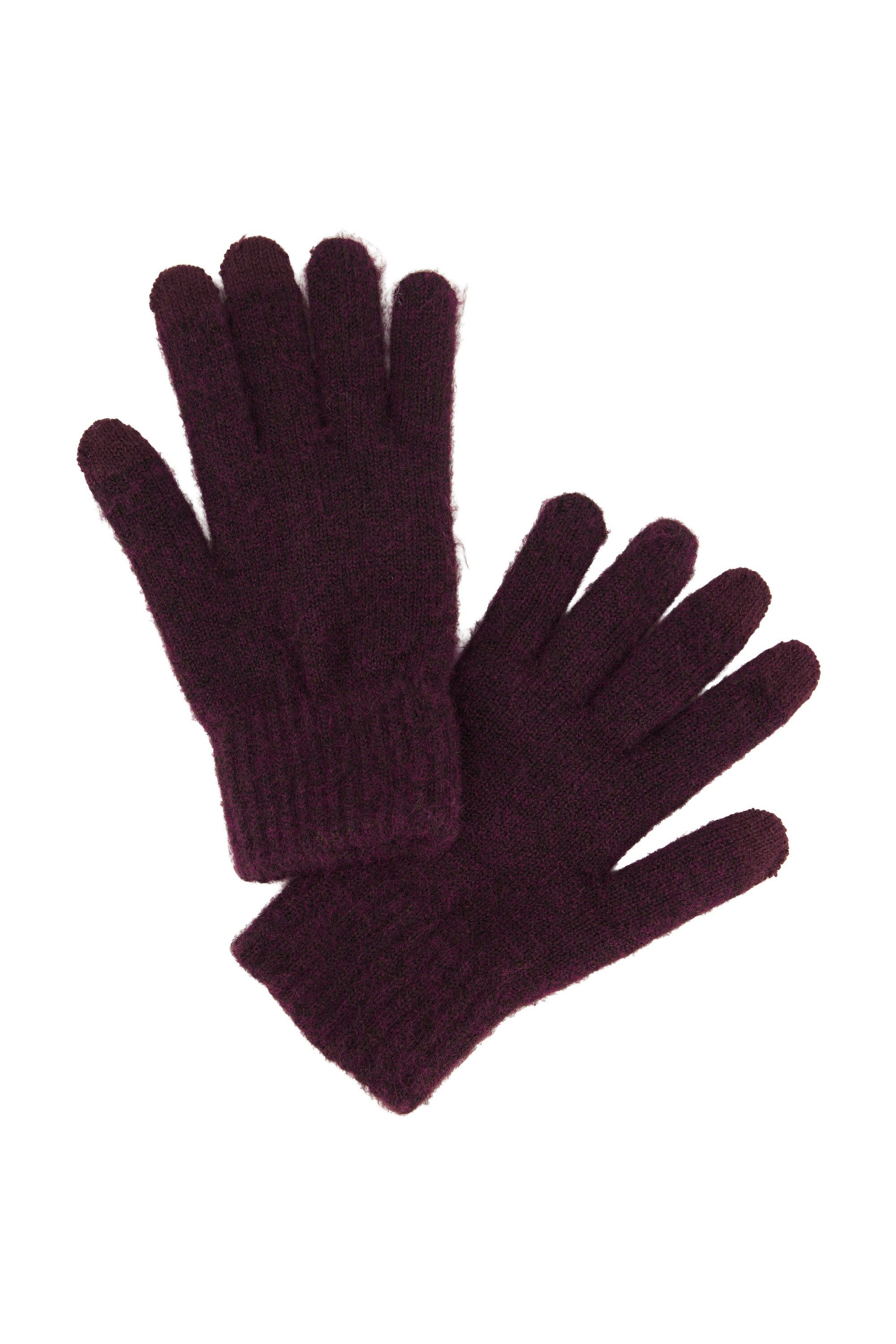 Ulla Popken Baumwollhandschuhe Handschuhe weicher Strick günstig online kaufen