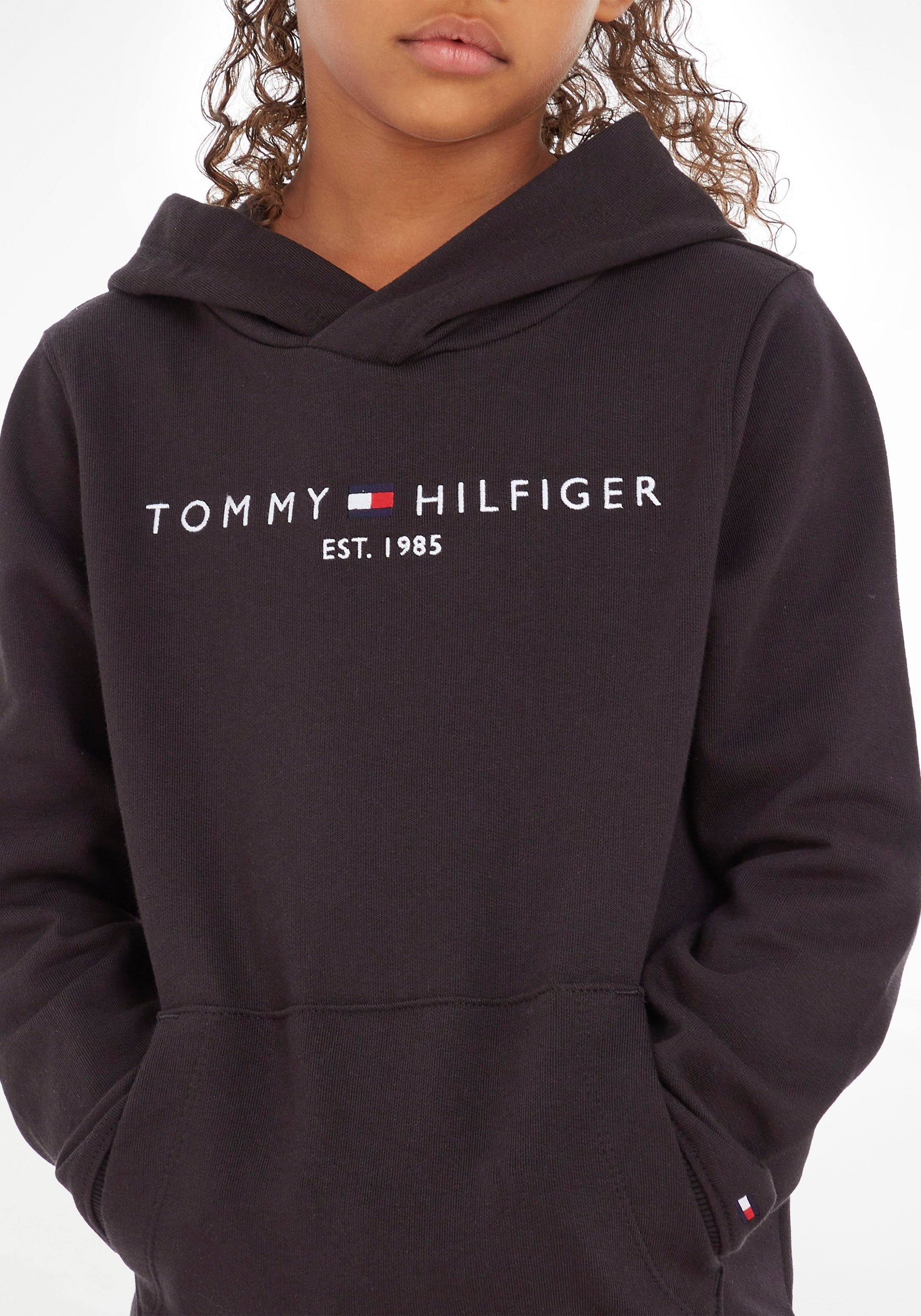 Tommy Hilfiger Kapuzensweatshirt ESSENTIAL HOODIE für Jungen und Mädchen