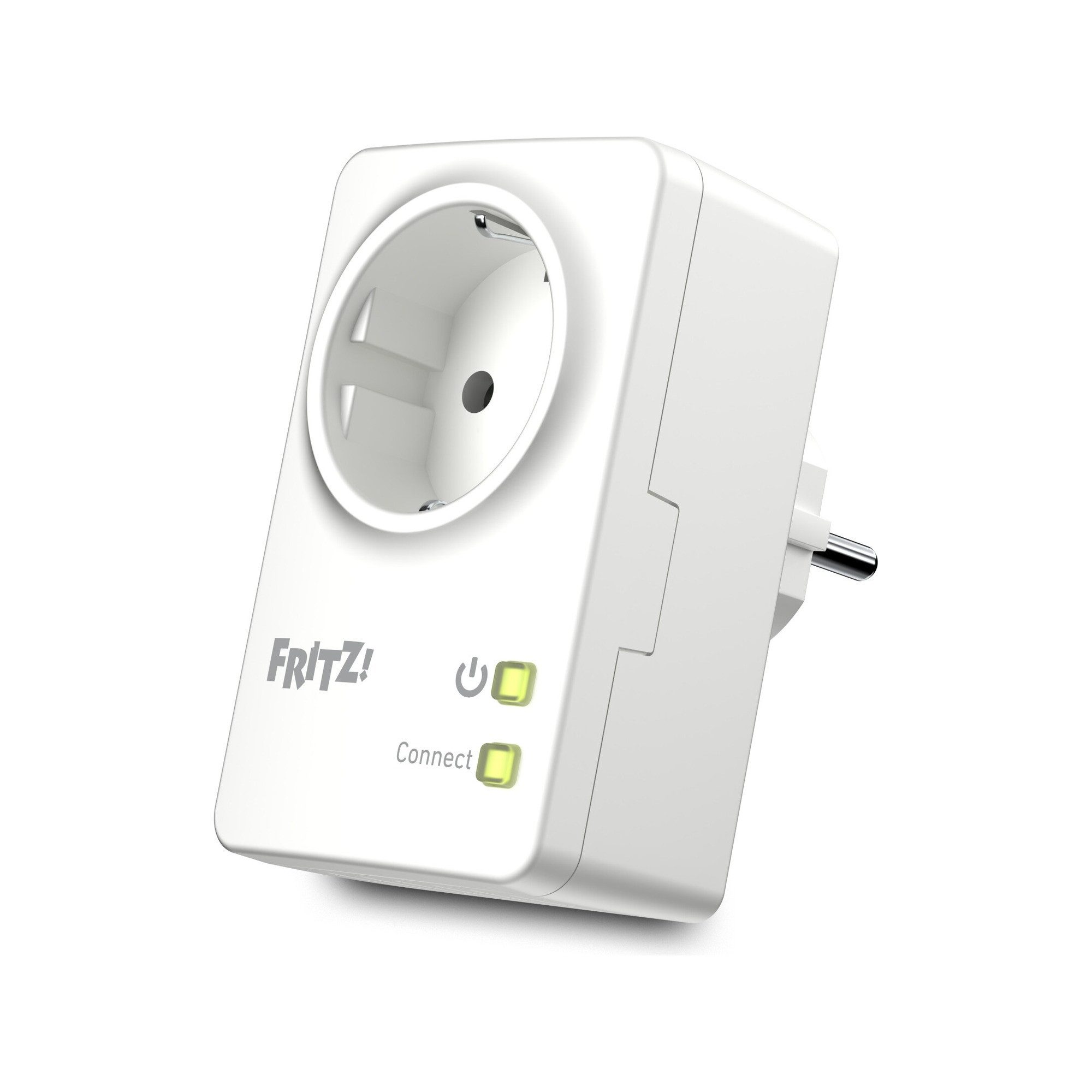 Fritz! FRITZ!Smart Energy 200 Smart-Stecker, Smarte Steckdose bis 2.300 W, Energiemessung, Zeitschaltung, App
