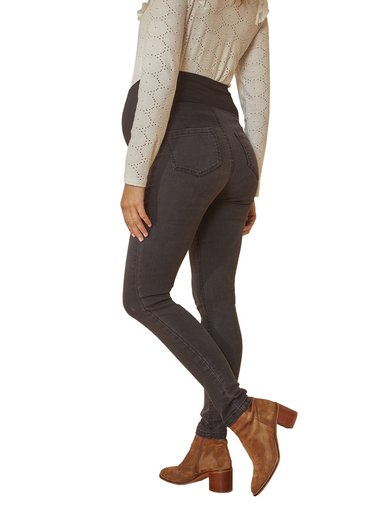 vertbaudet Umstandsjeans Jeans-Treggings für die Schwangerschaft