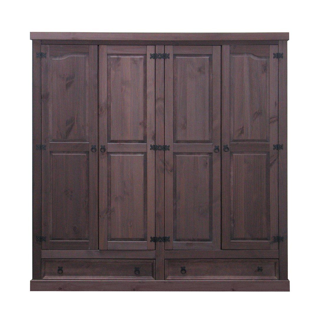 ebuy24 Kleiderschrank New Mexico kleiderschrank 4-trg. günstig online kaufen