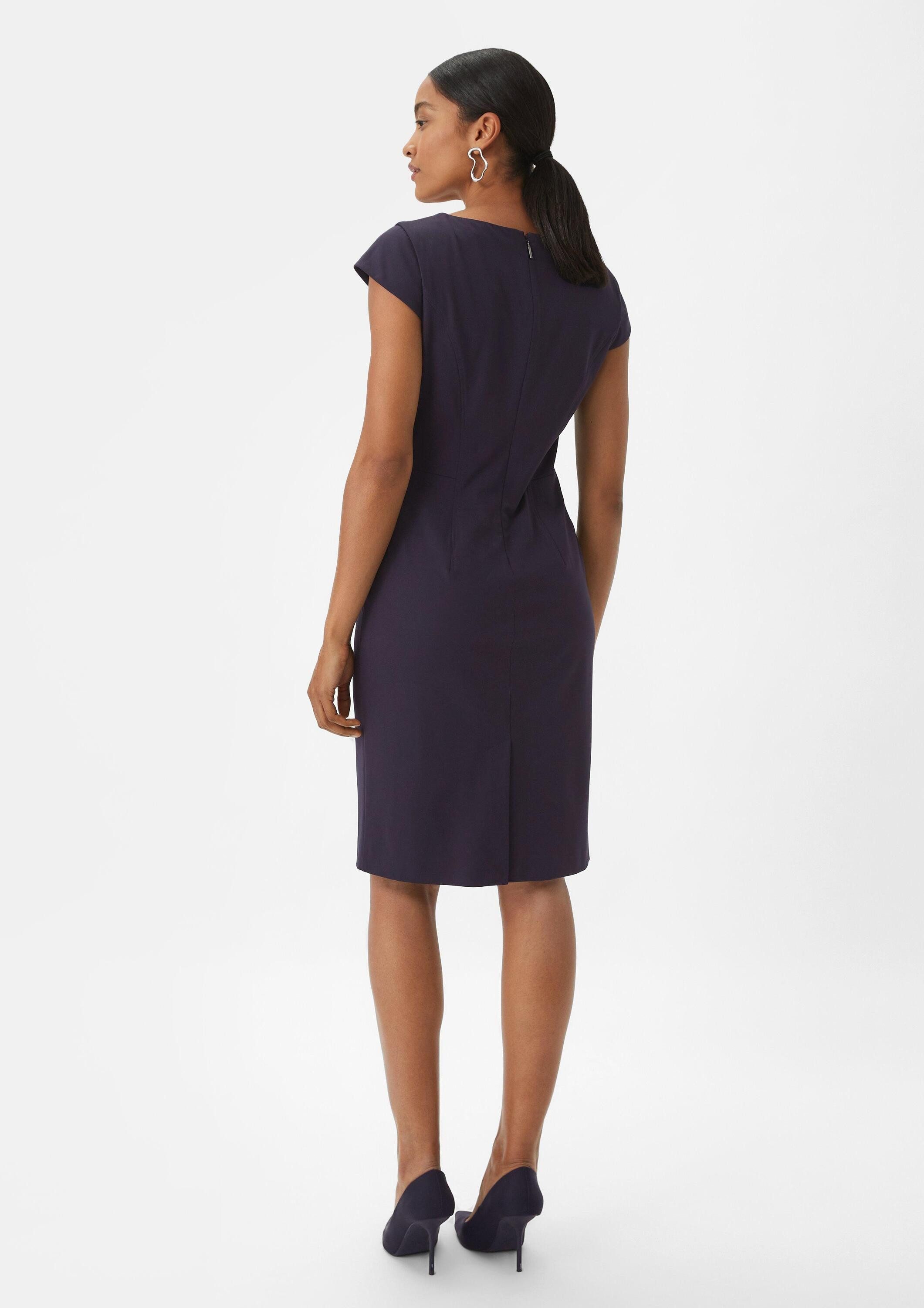 comma Minikleid Kleid Kleid mit Kappärmeln