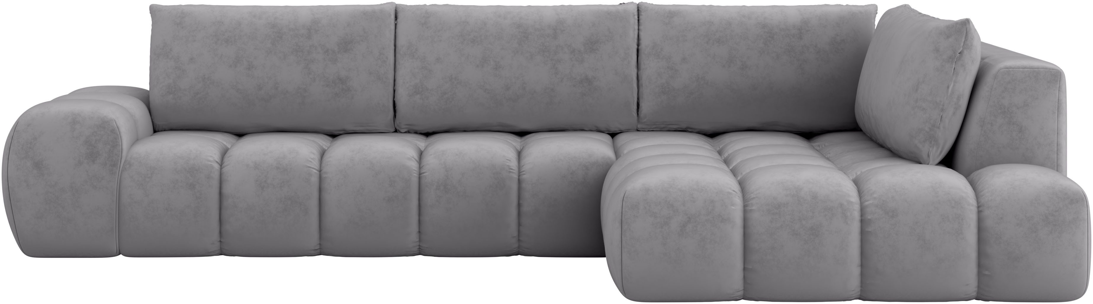 OTTO home Ecksofa AZITA L-Form, XXL 352 cm Designsofa in Bubble-Opitk, lose günstig online kaufen