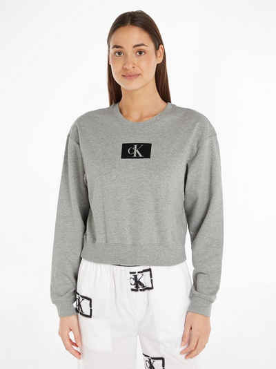 Calvin Klein Underwear Sweatshirt L/S SWEATSHIRT im Cropped-Design