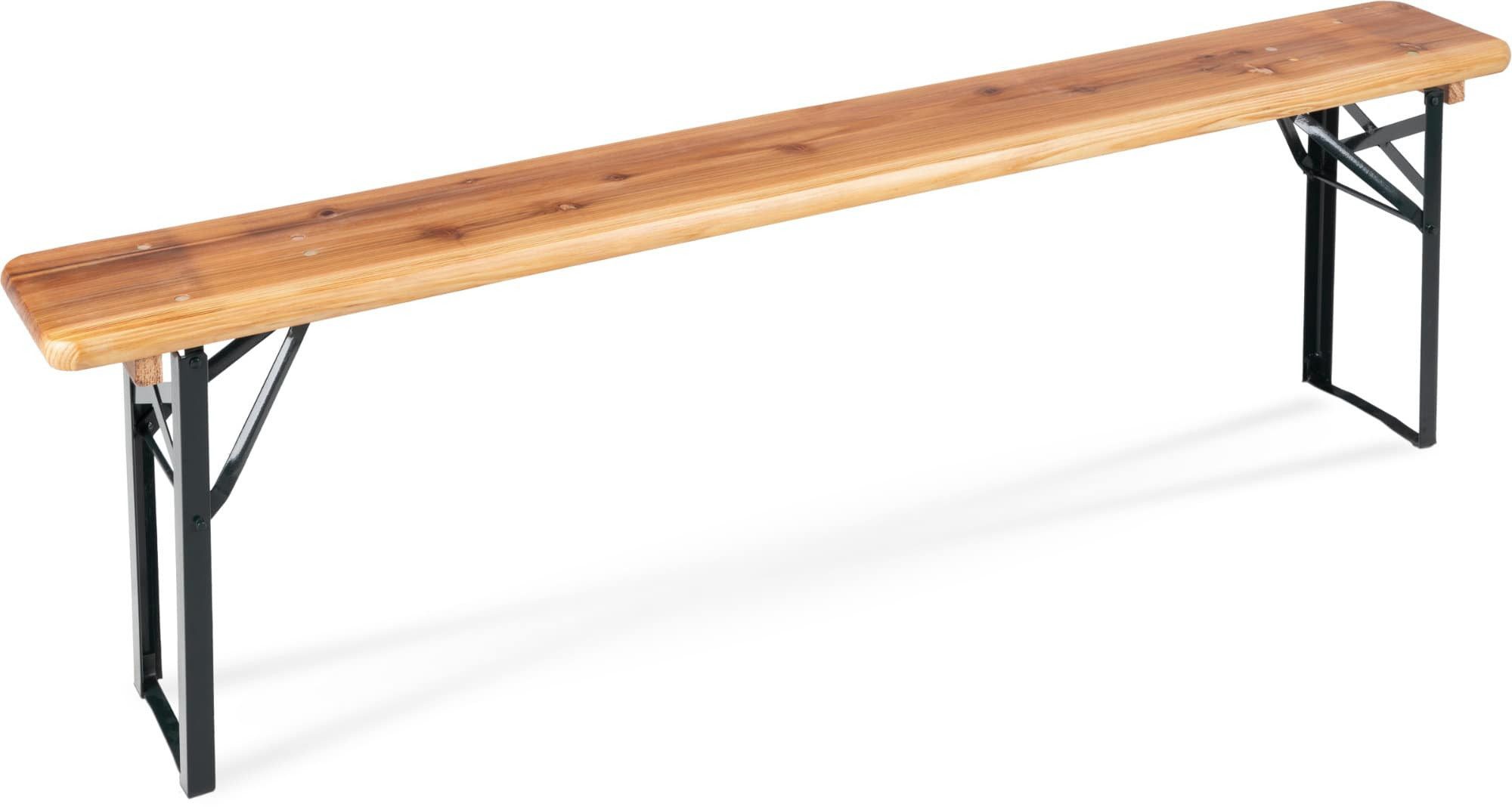 Stagecaptain Sitzbank BBB-170 Hirschgarten Bierzeltbank 170 cm Natur (1-St), Bayerisch Sitzen zum Spartarif