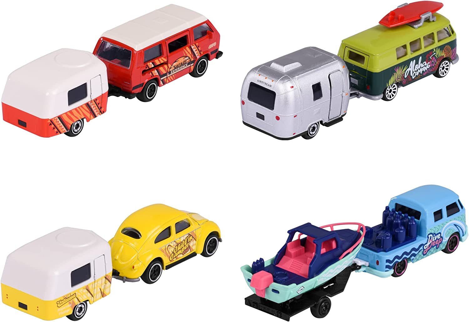 SIMBA Spielzeug-Auto Majorette 212055007 - VW The Originals Trailer Asst., günstig online kaufen