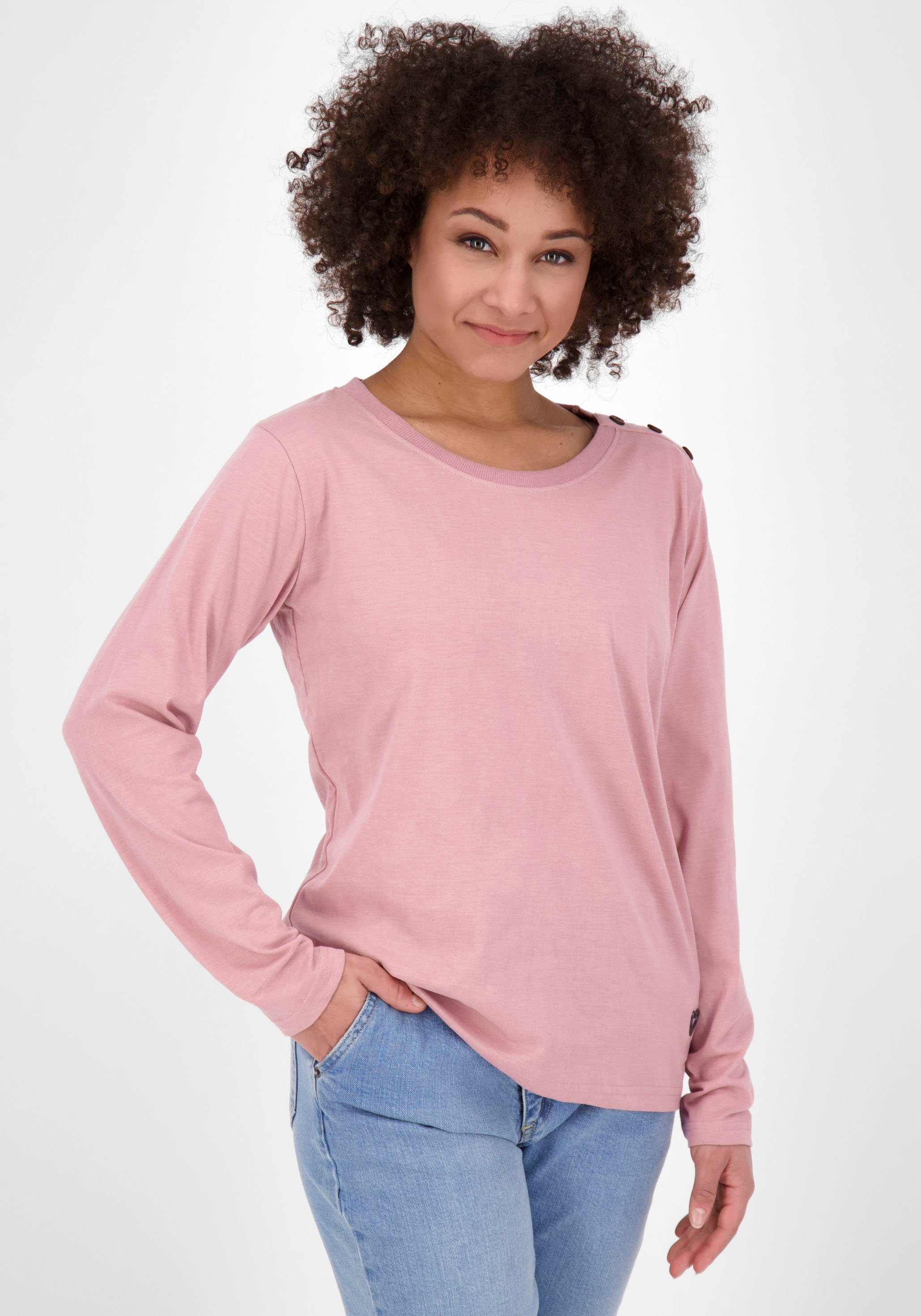 mauve 3/4-Arm-Shirt Kickin MaddieAK A & melange Alife