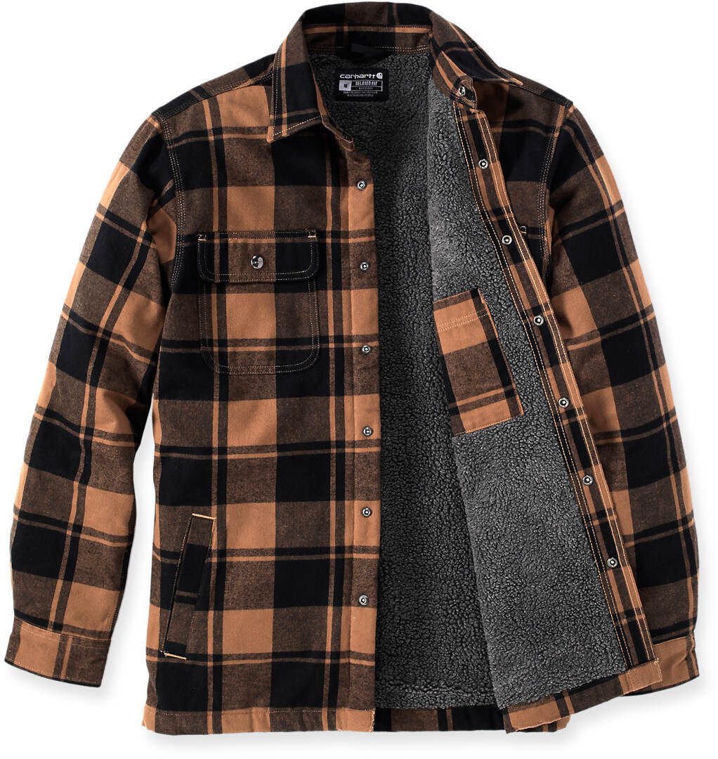 Carhartt Outdoorhemd Heavyweight Flannel Sherpa Hemd