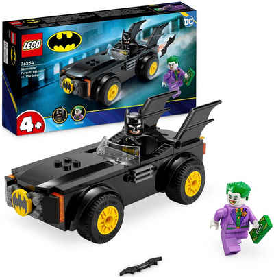 LEGO® Konstruktionsspielsteine Verfolgungsjagd im Batmobile: Batman vs. Joker (76264), LEGO® DC, (54 St), Made in Europe
