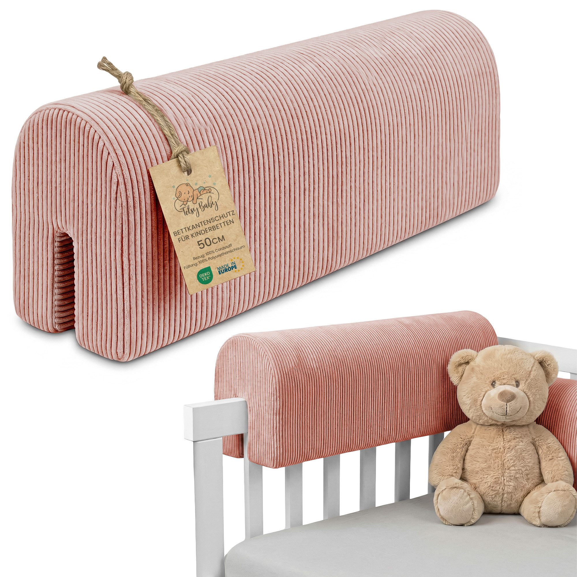 Totsy Baby Bettschutzgitter Bettkantenschutz Kinderbetten - Schutz Bettrahmen