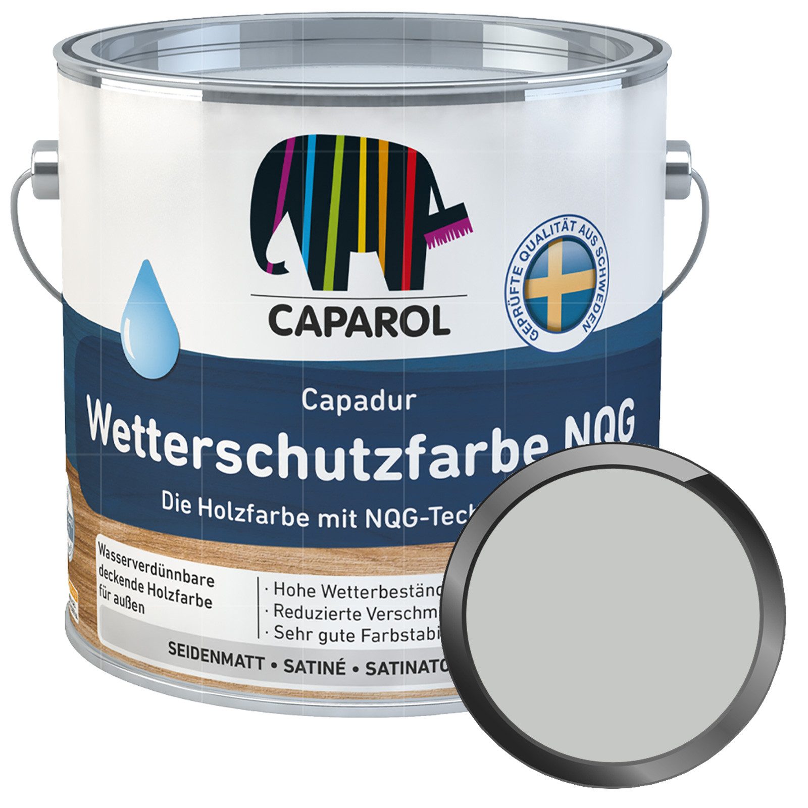 Caparol Wetterschutzfarbe Capadur Wetterschutzfarbe NQG - 2.5 Ltr