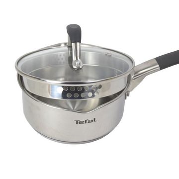 Tefal Kochtopf Tefal 1,3L Kasserolle mit Deckel Ø16, mit Abgießfunktion Premium