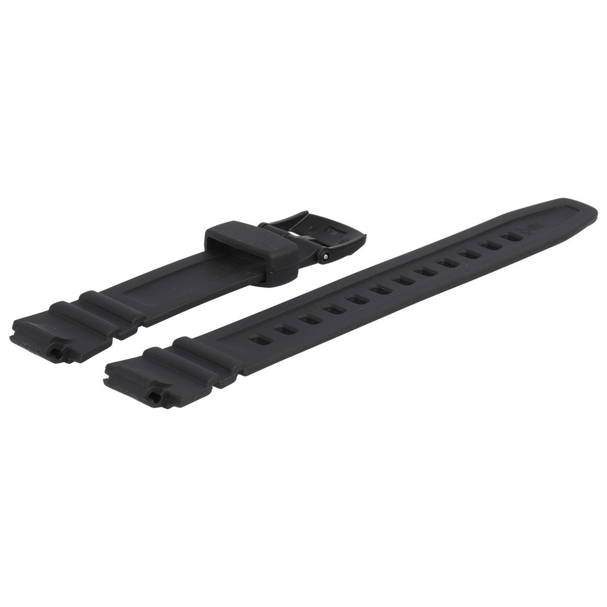 CASIO Uhrenarmband 14mm Kunststoff Schwarz AQ-180