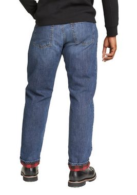 Eddie Bauer 5-Pocket-Jeans H2LOW Flex Jeans mit Flanellfutter