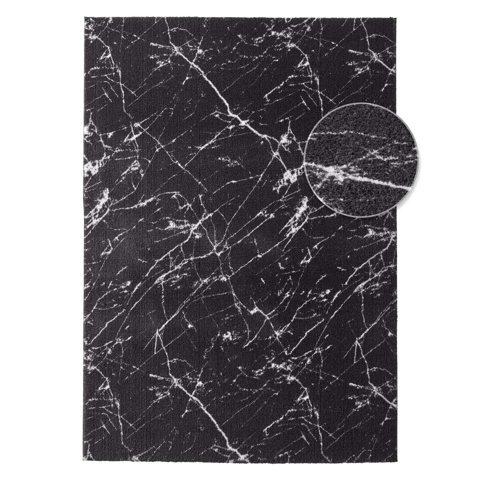 TaraCarpet Teppich Supersoft Kurzflorteppich Valetta Marmor, rechteckig, Hö günstig online kaufen