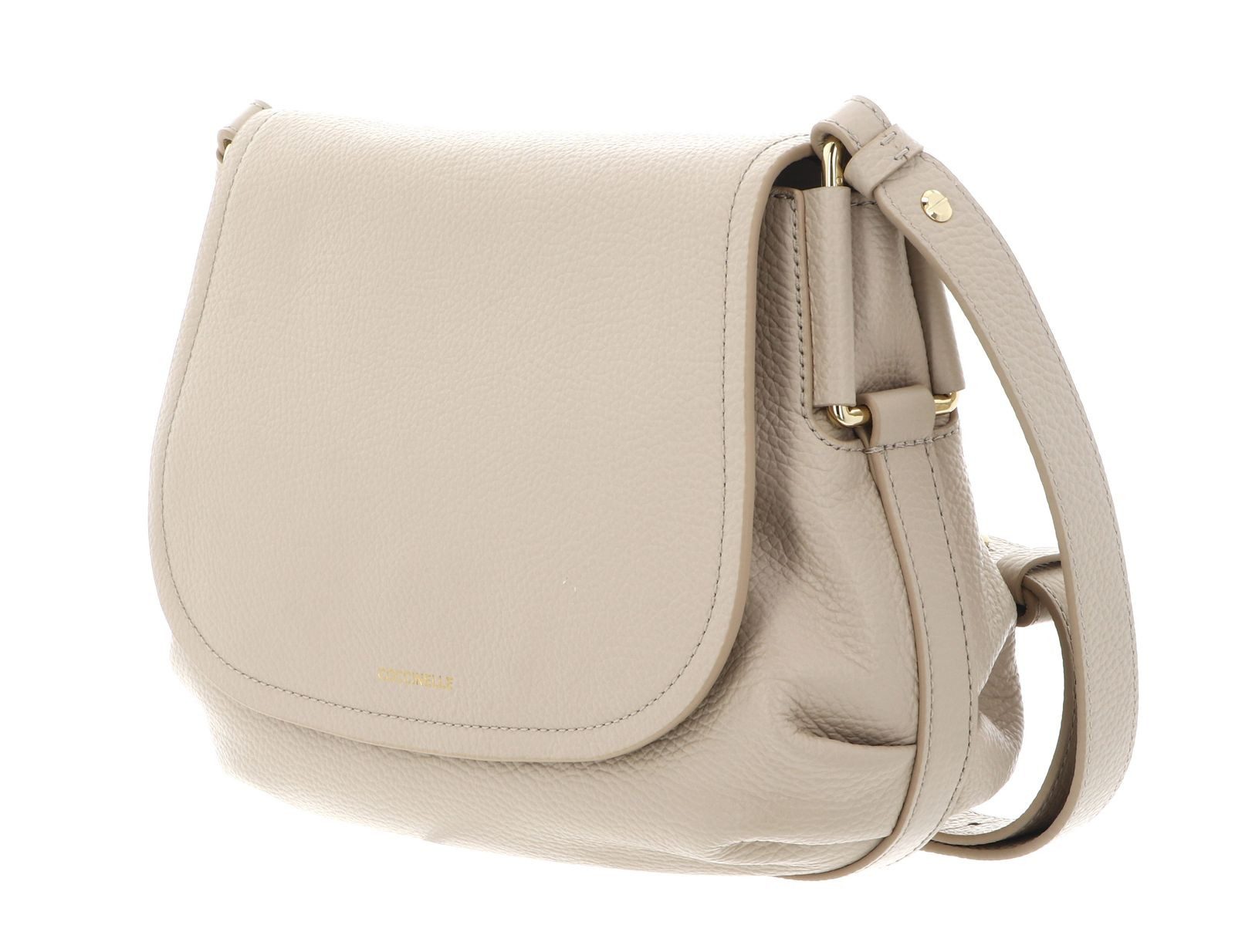 COCCINELLE Schultertasche Handbag Grained Leather, aus echtem Rindsleder