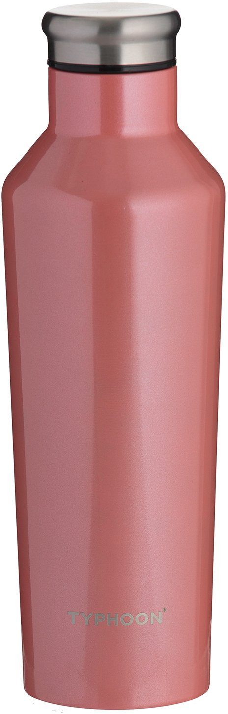I, PURE Trendfarbe, 0,5 pink Typhoon Edelstahl in Isolierflasche doppelwandig-isoliert, Liter COLOUR