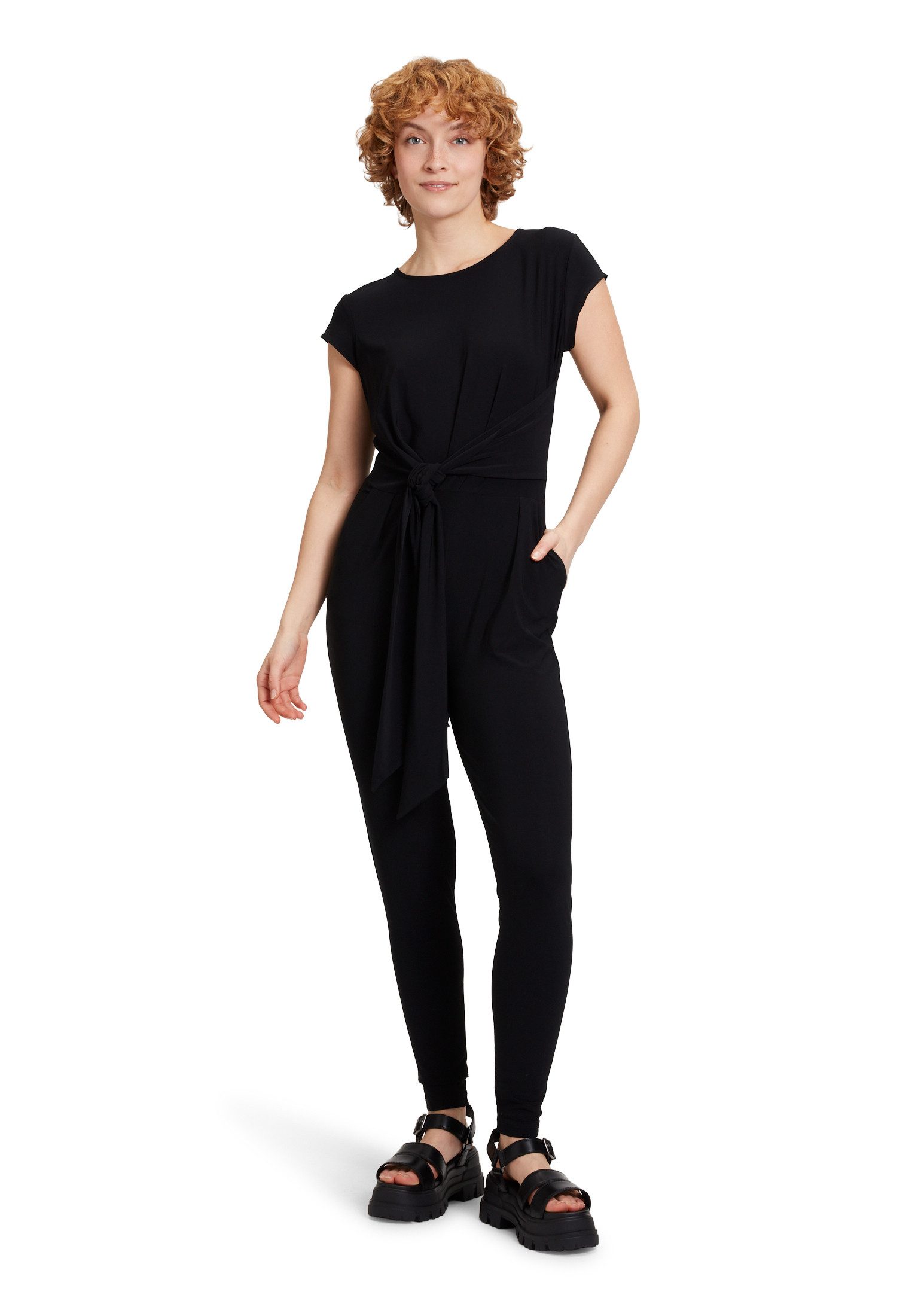 Cartoon Overall Cartoon Jumpsuit mit Bindegürtel günstig online kaufen