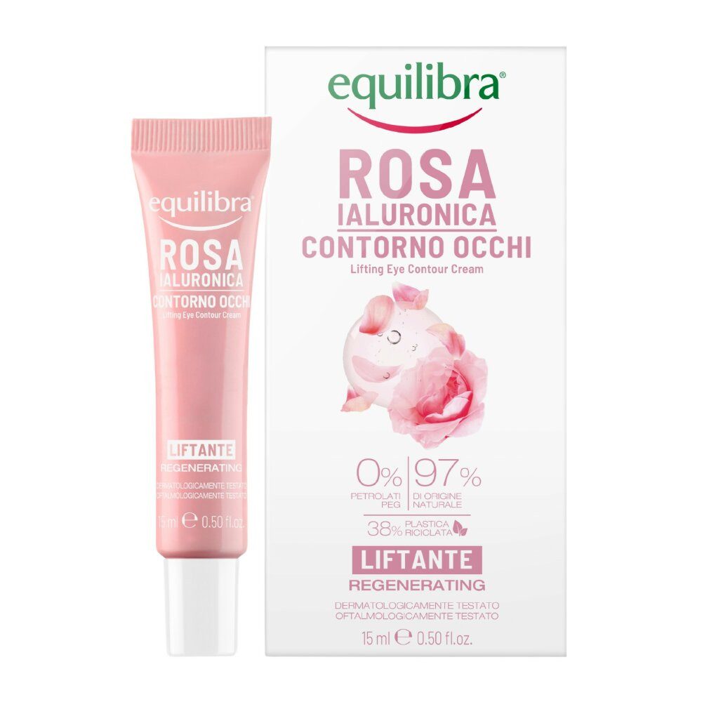Augencreme Equilibra Rose Ialuron Contour Eye 15