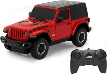 Jamara RC-Auto Deluxe Cars, Jeep Wrangler JL, 1:24, rot, 2,4GHz